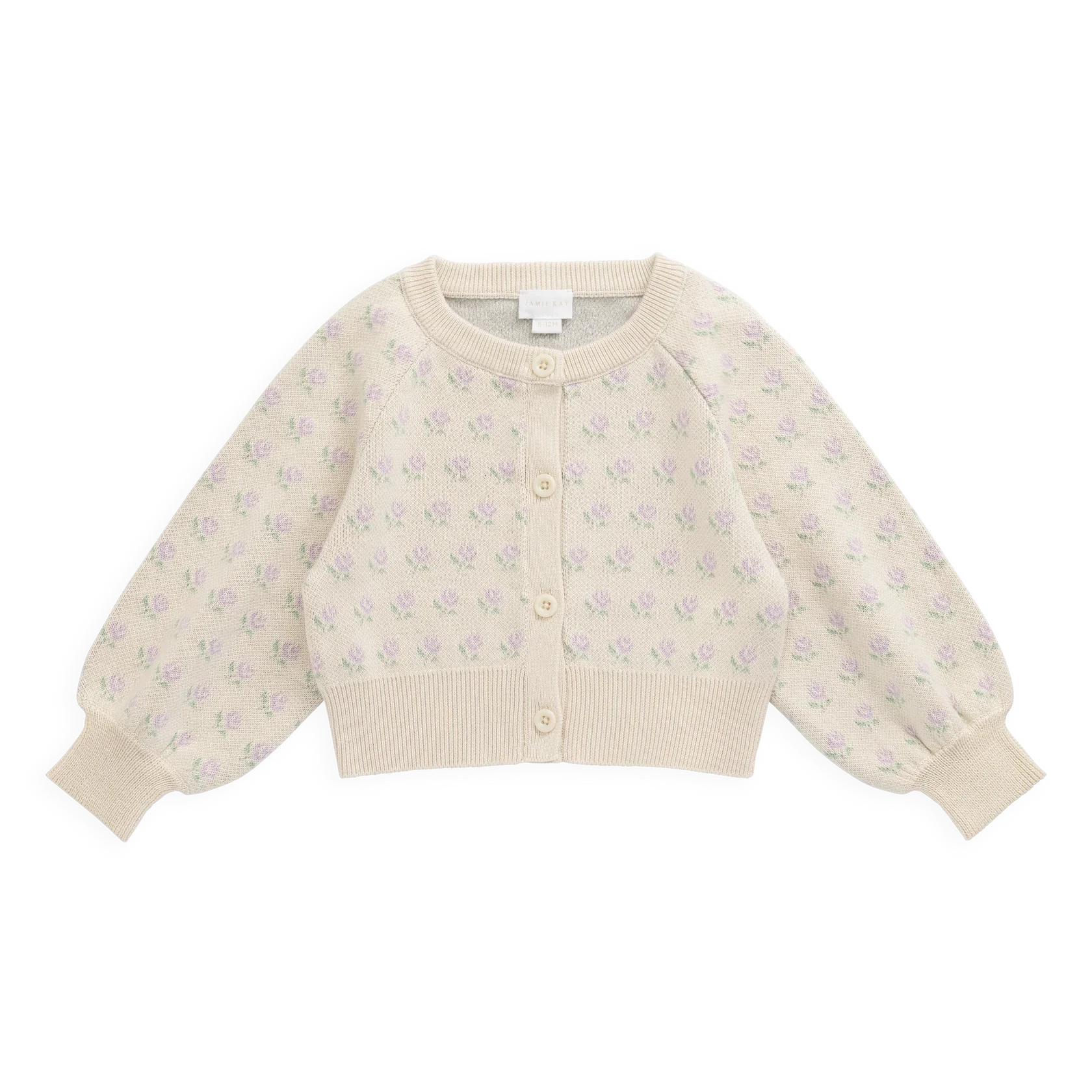 Evie Knitted Cardigan | Vanilla