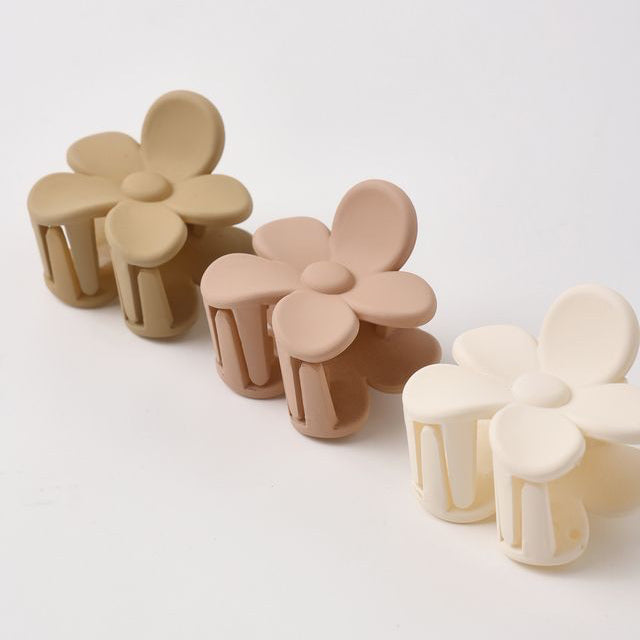 Flower Clip Set | Butterscotch, Blush, Ivory