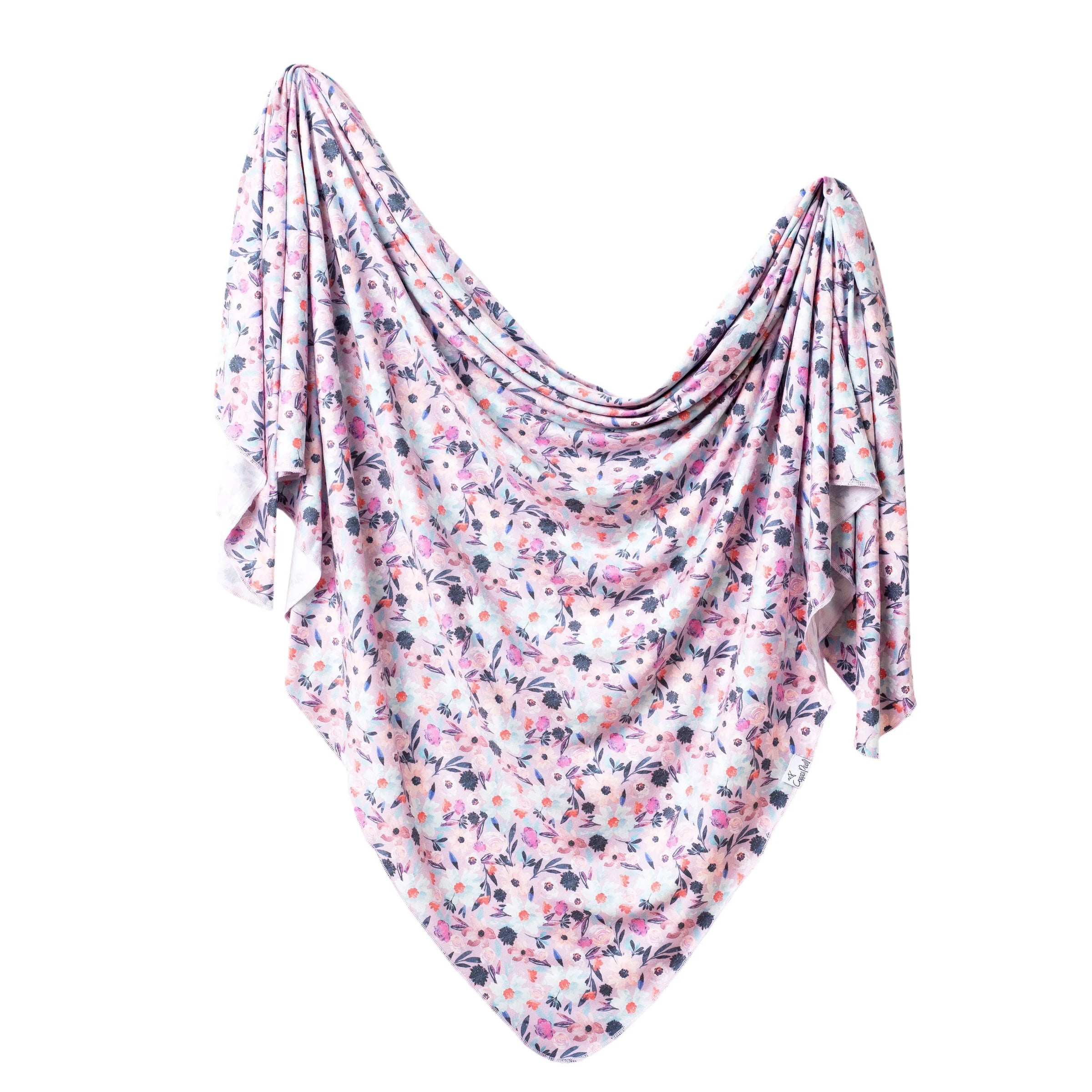 Copper Pearl Knit Swaddle Blanket