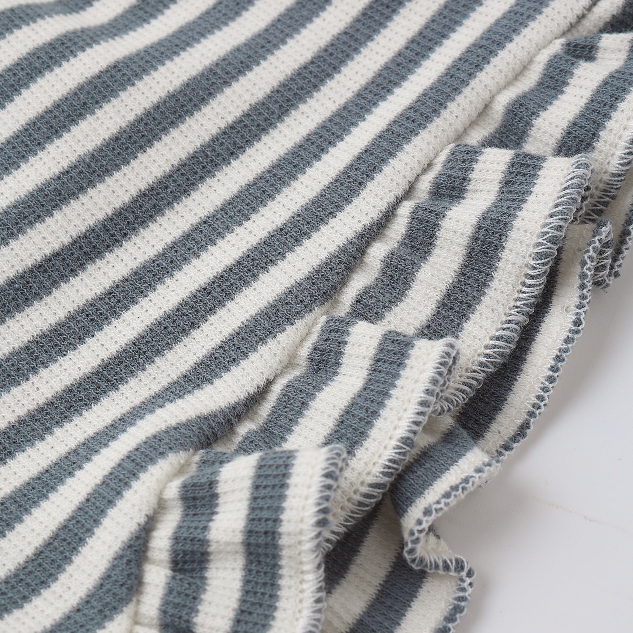 Evie Tank + Shortie Set | Ocean Stripe