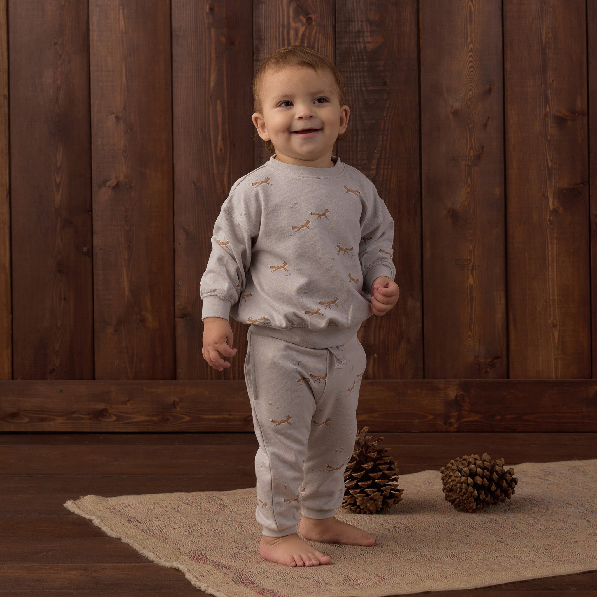 Relaxed Sweat Set | Foxes