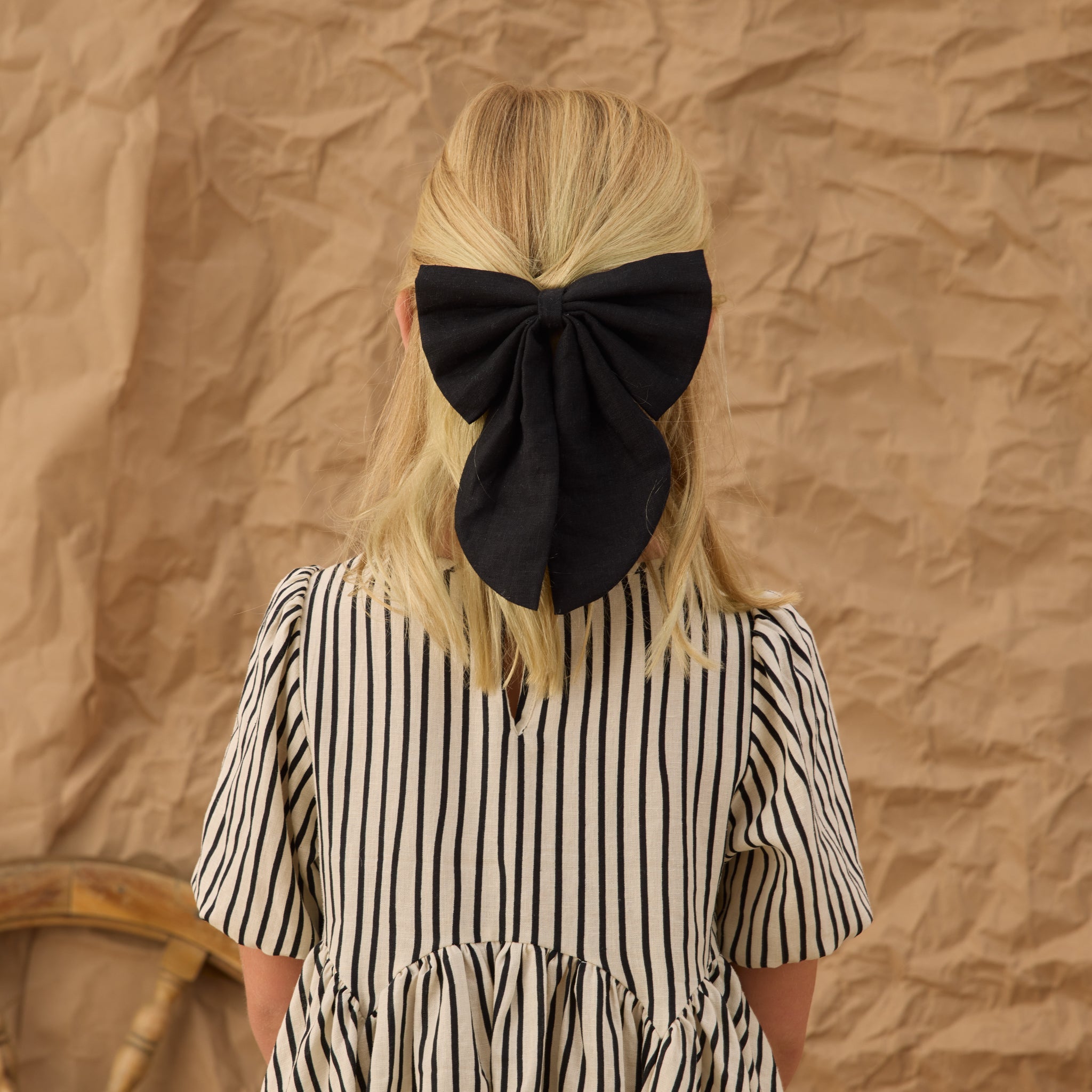 Oversized Bow | Black