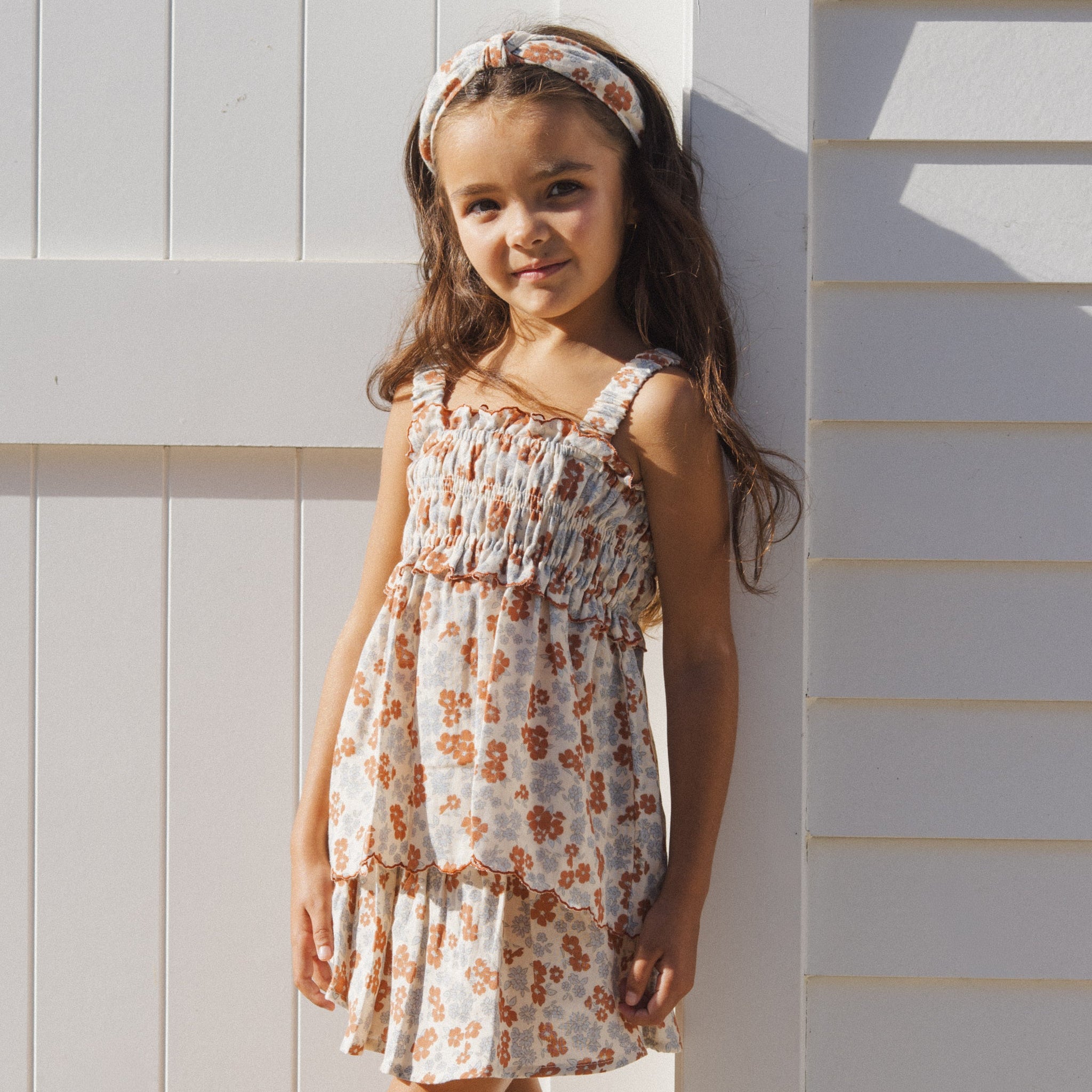 Smocked Tank | Americana Floral