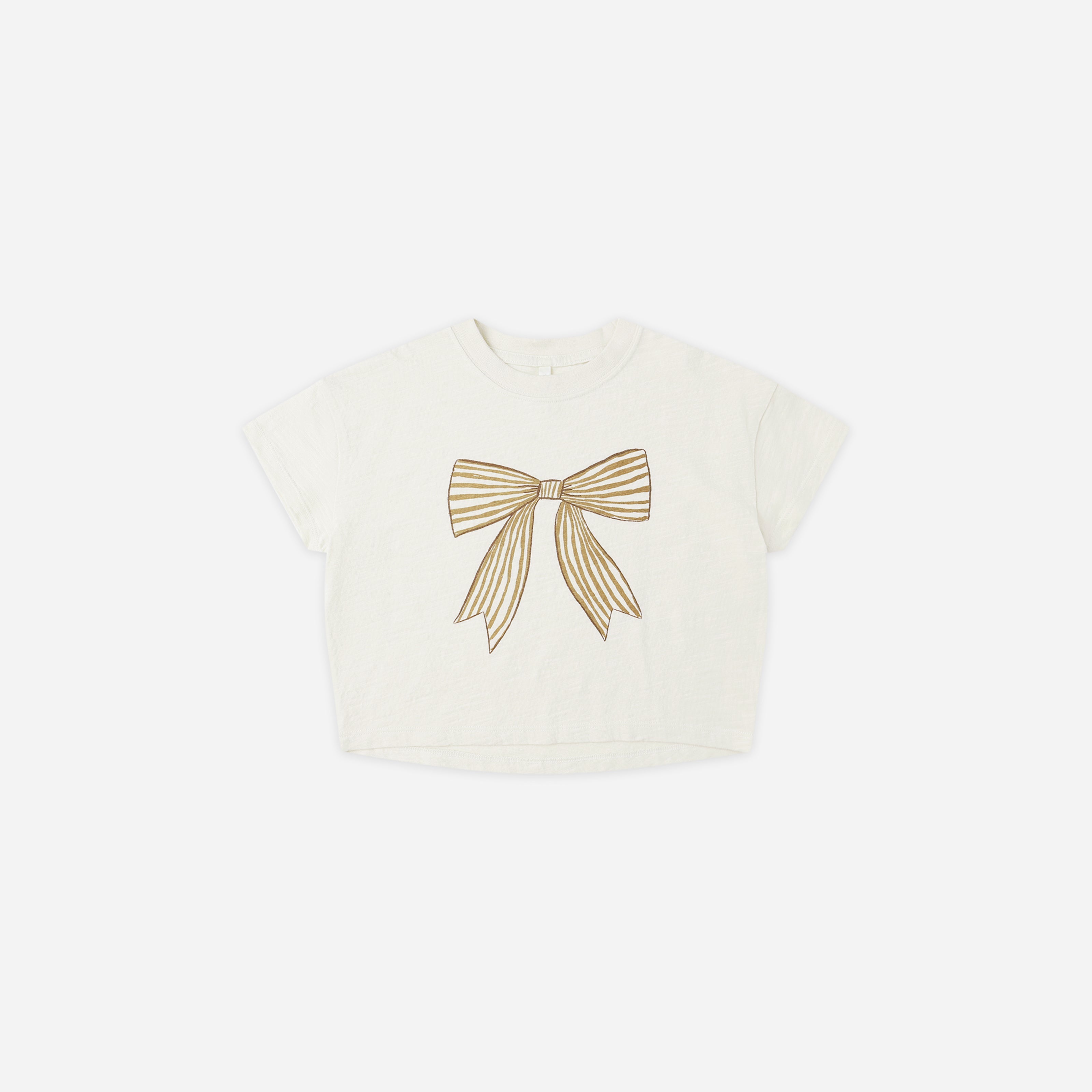 Boxy Tee || Bow