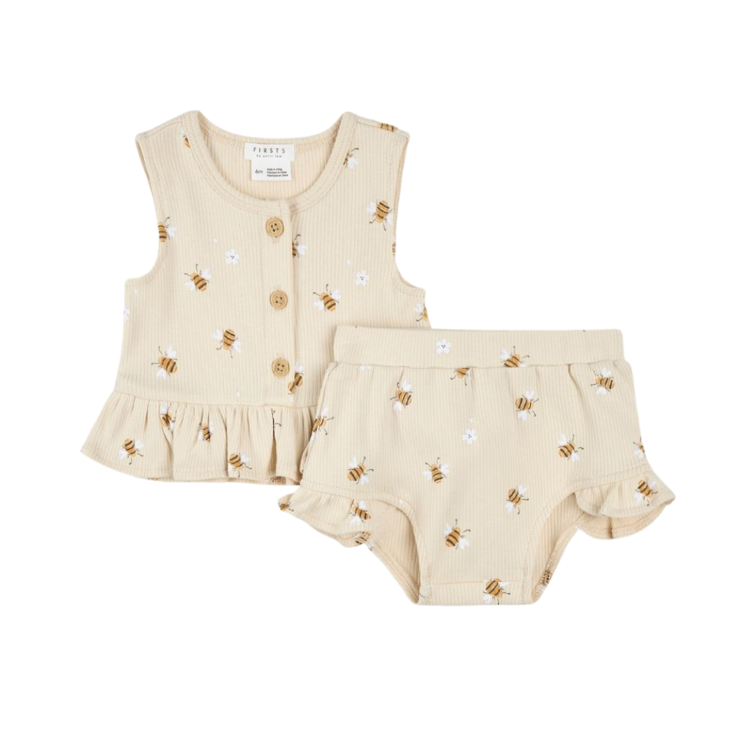 Bumblebee Two-Piece Set