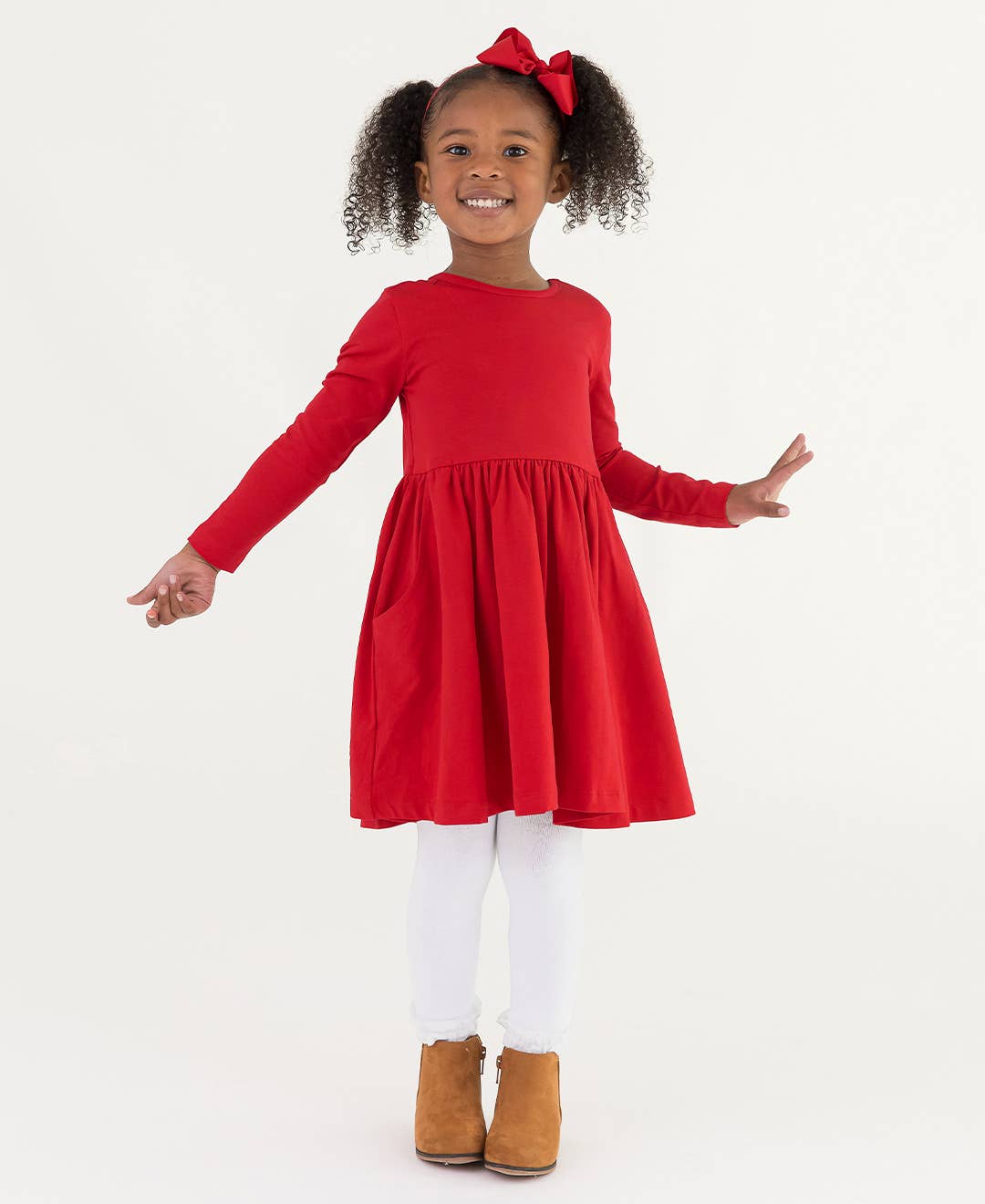 Girls White Footless Ruffle Tights