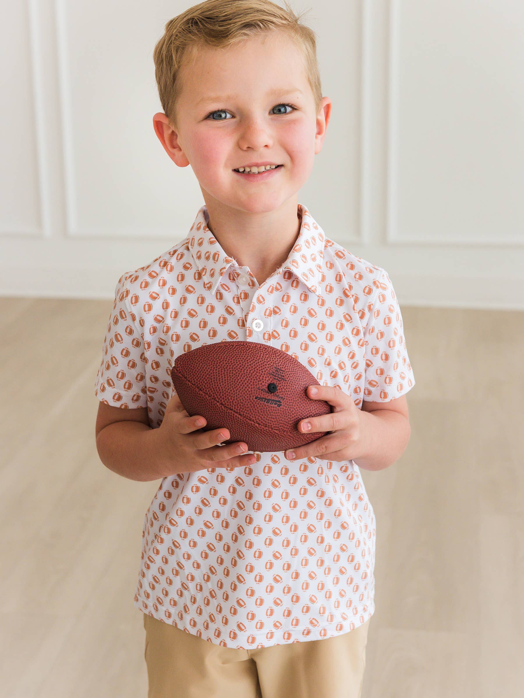 Football Short Sleeve Performance Polo