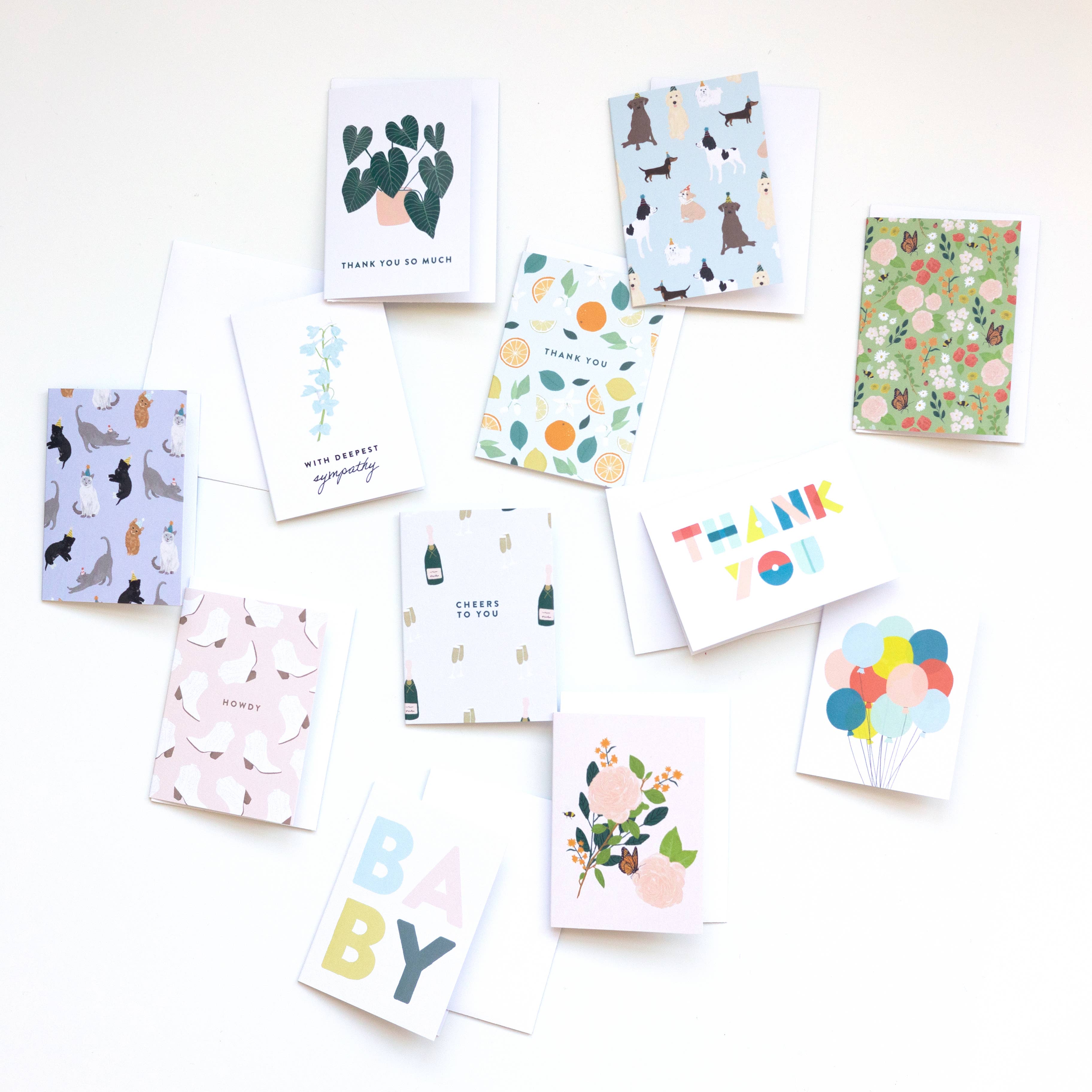Party Dogs Mini Enclosure Card