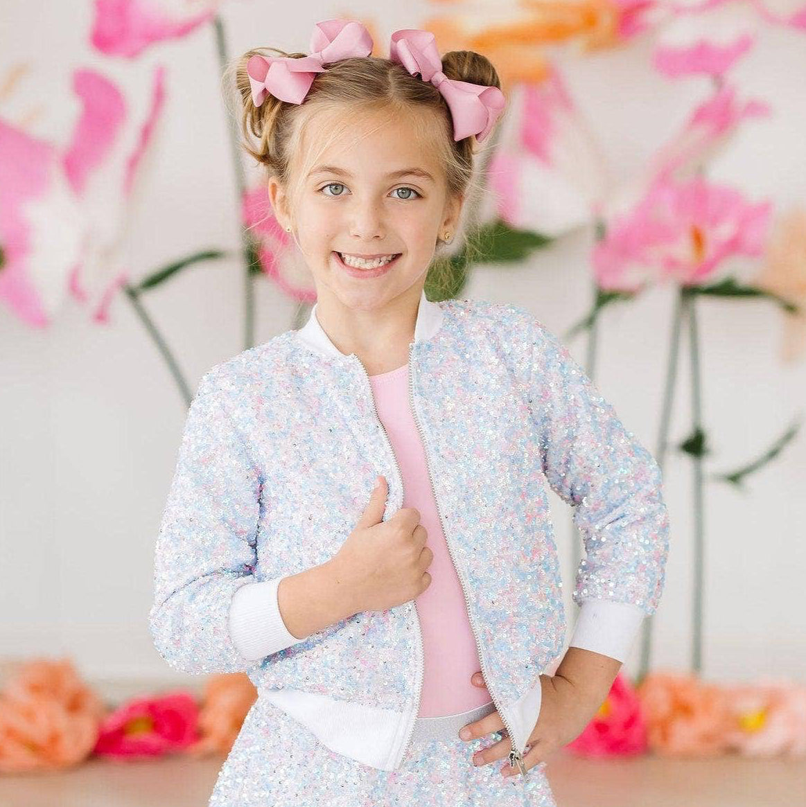 Cotton Candy Sequin Jacket