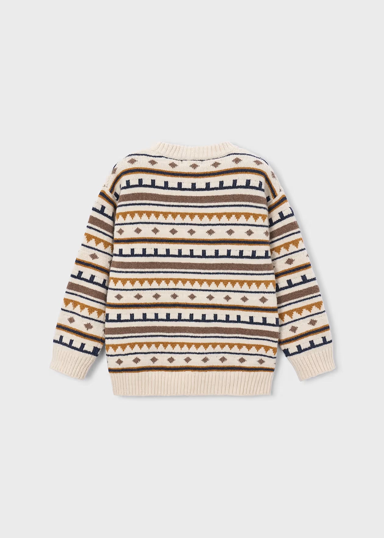 Jacquard Sweater | Cereal Heather