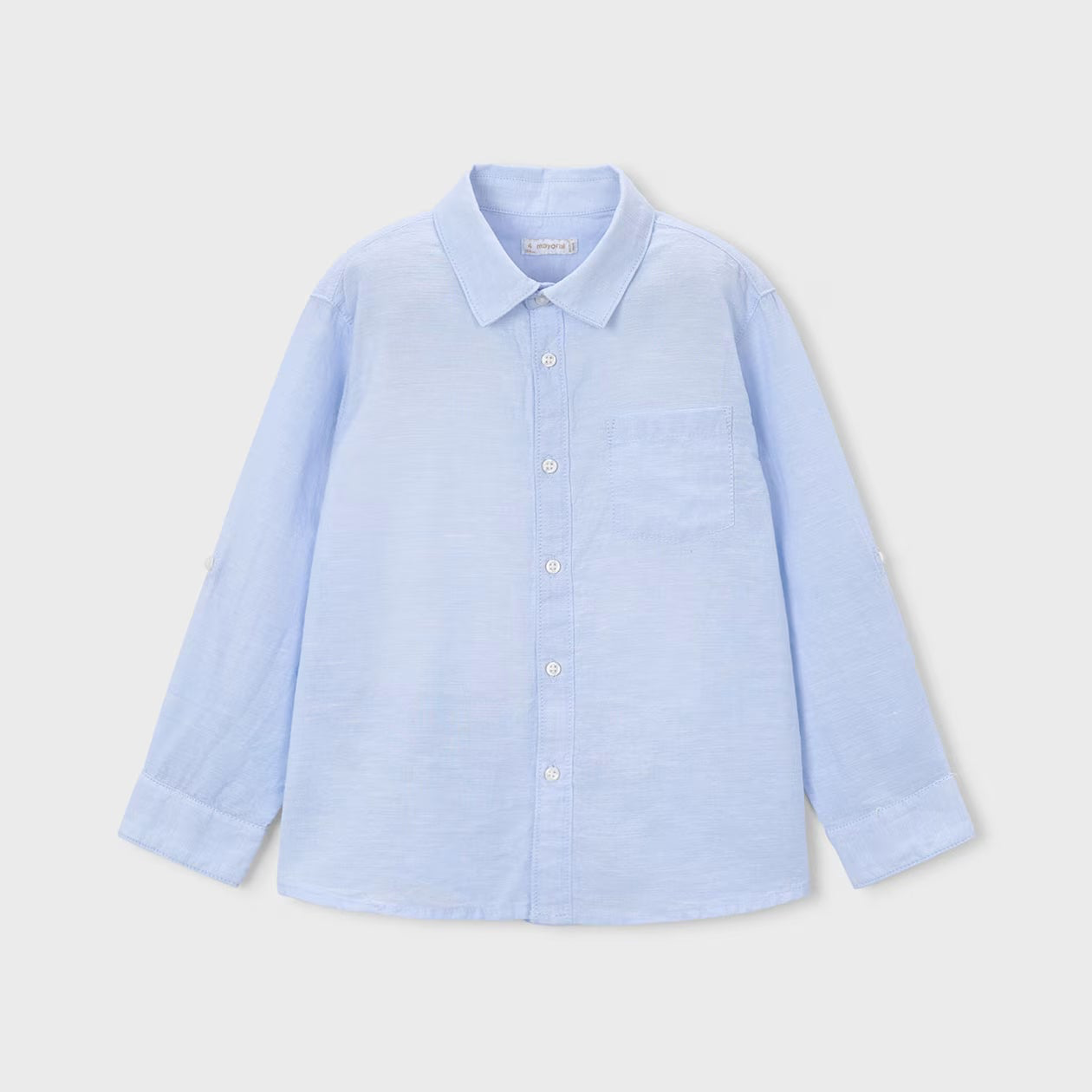 Linen Shirt | Sky Blue