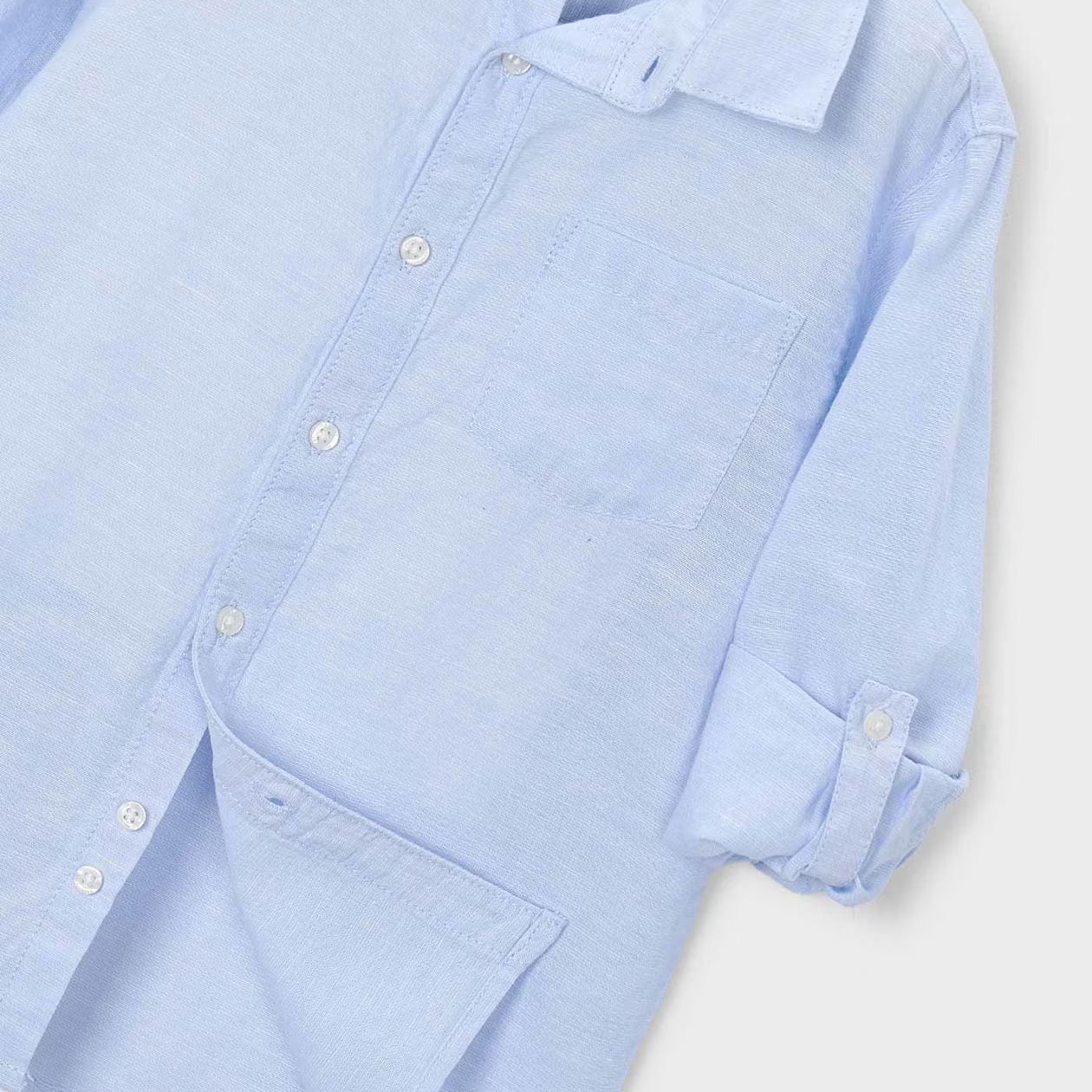 Linen Shirt | Sky Blue