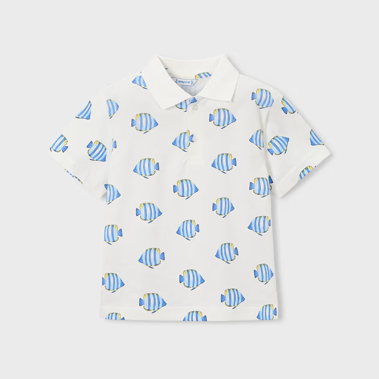 Polo T-Shirt | Blue Fish