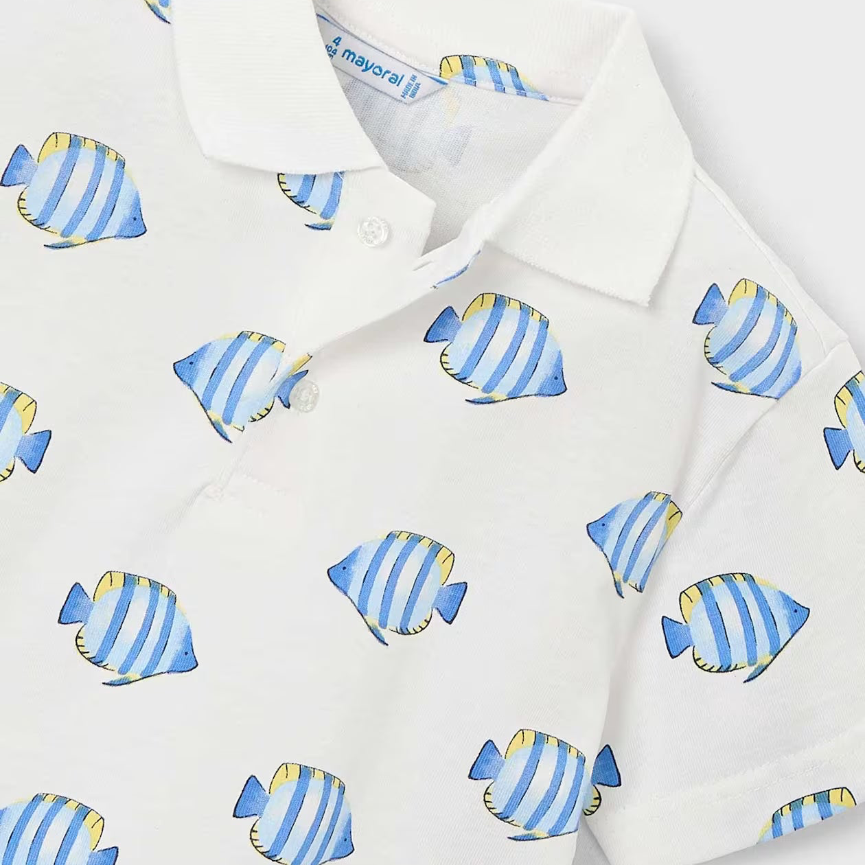 Polo T-Shirt | Blue Fish