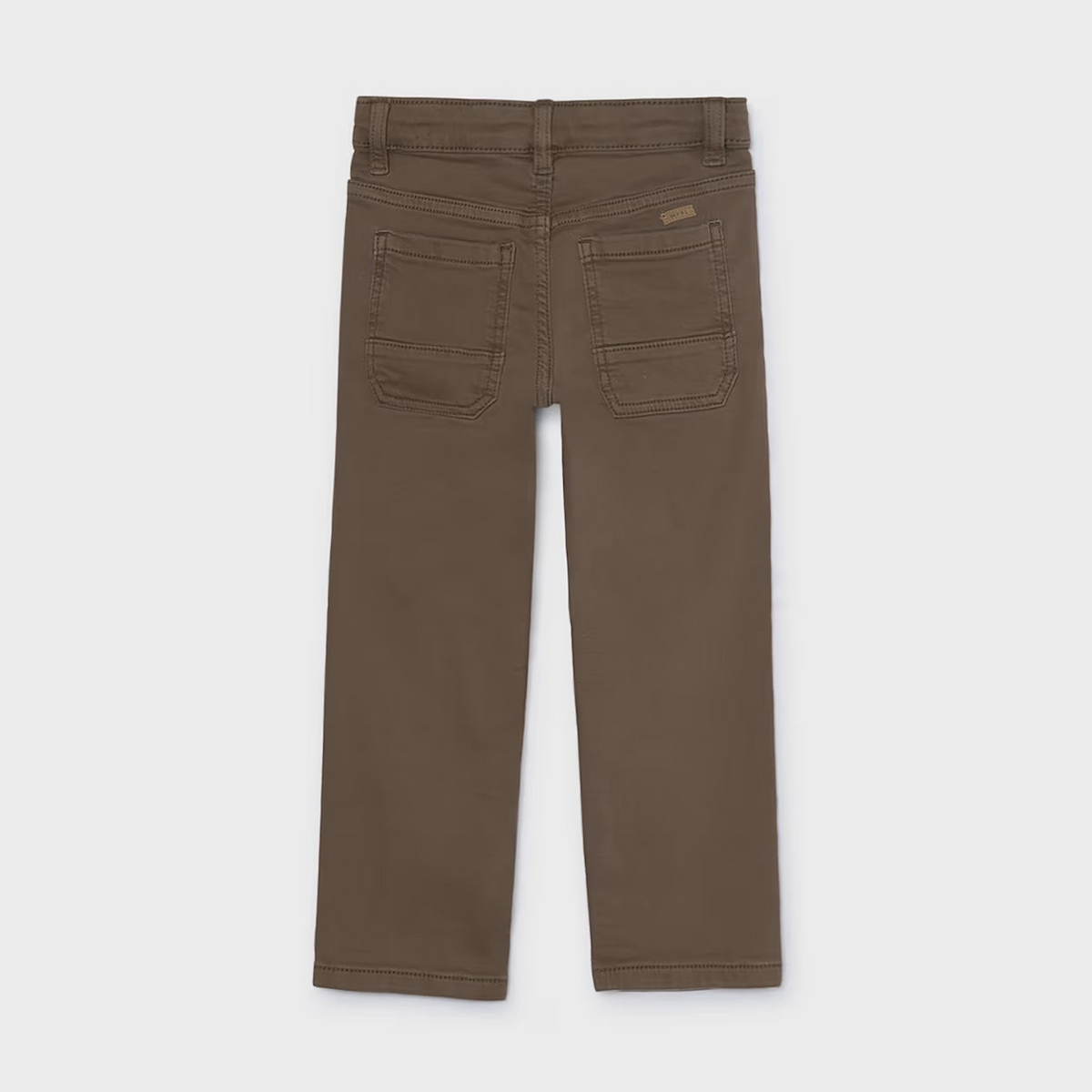 Boys Regular Fit Pants | Cacao