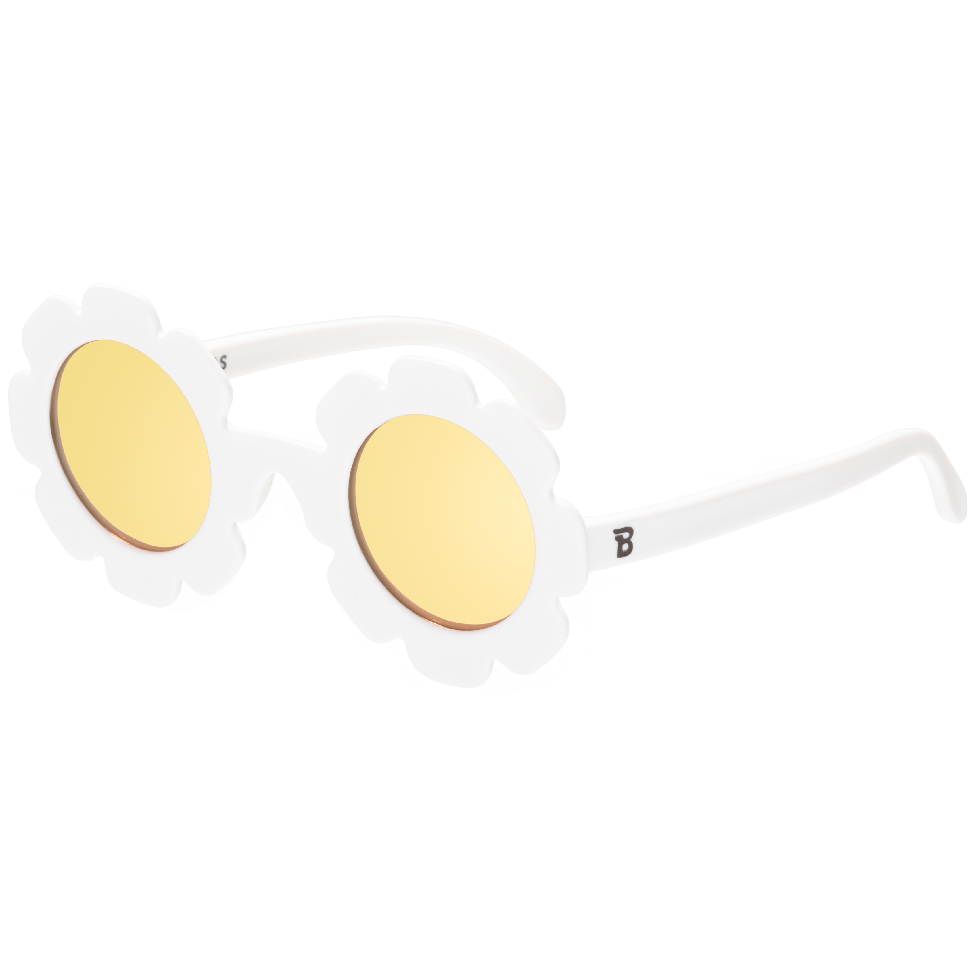 Daisy Flower Sunglasses with Mirrored Lens