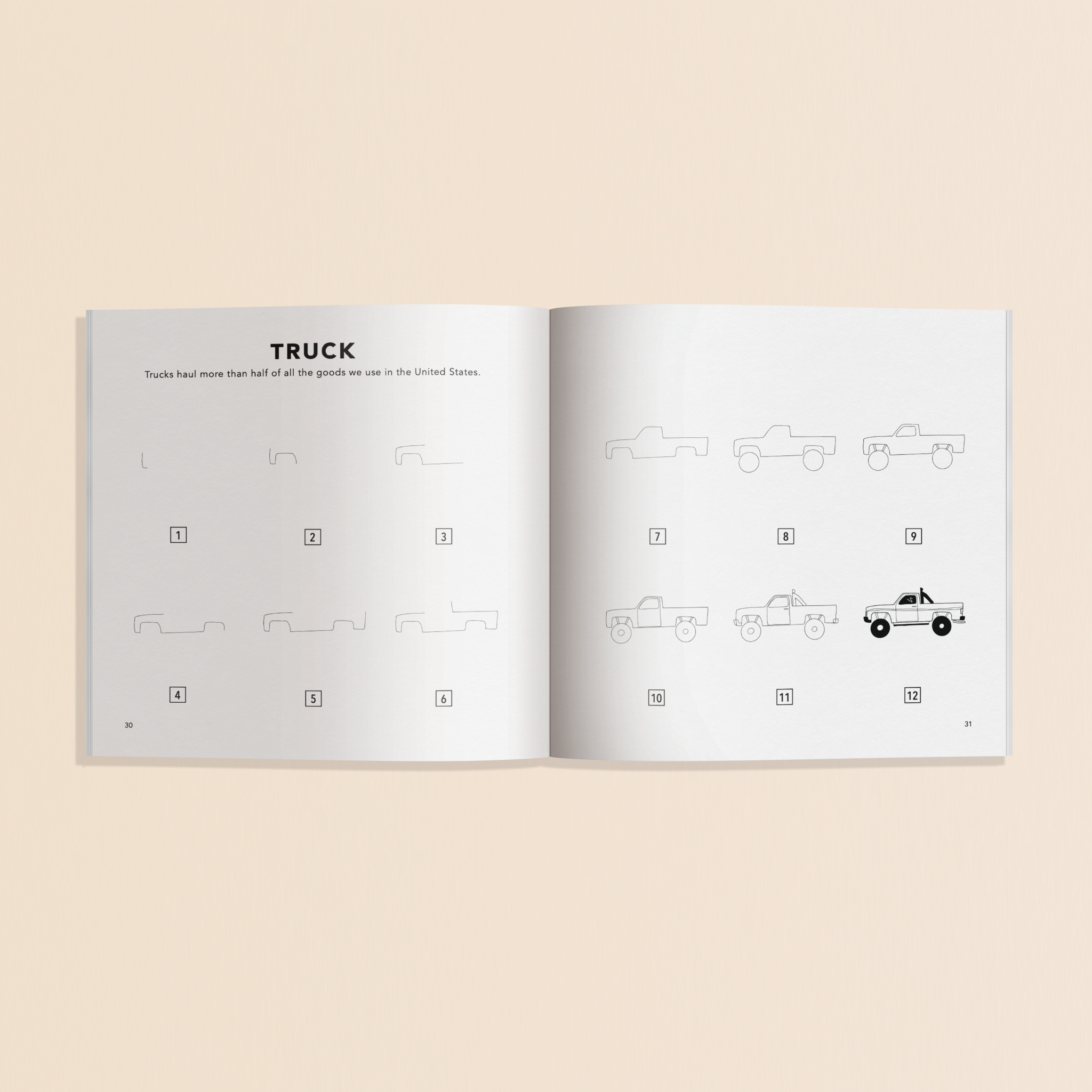 A Travel Size How to Draw Book: All the Things