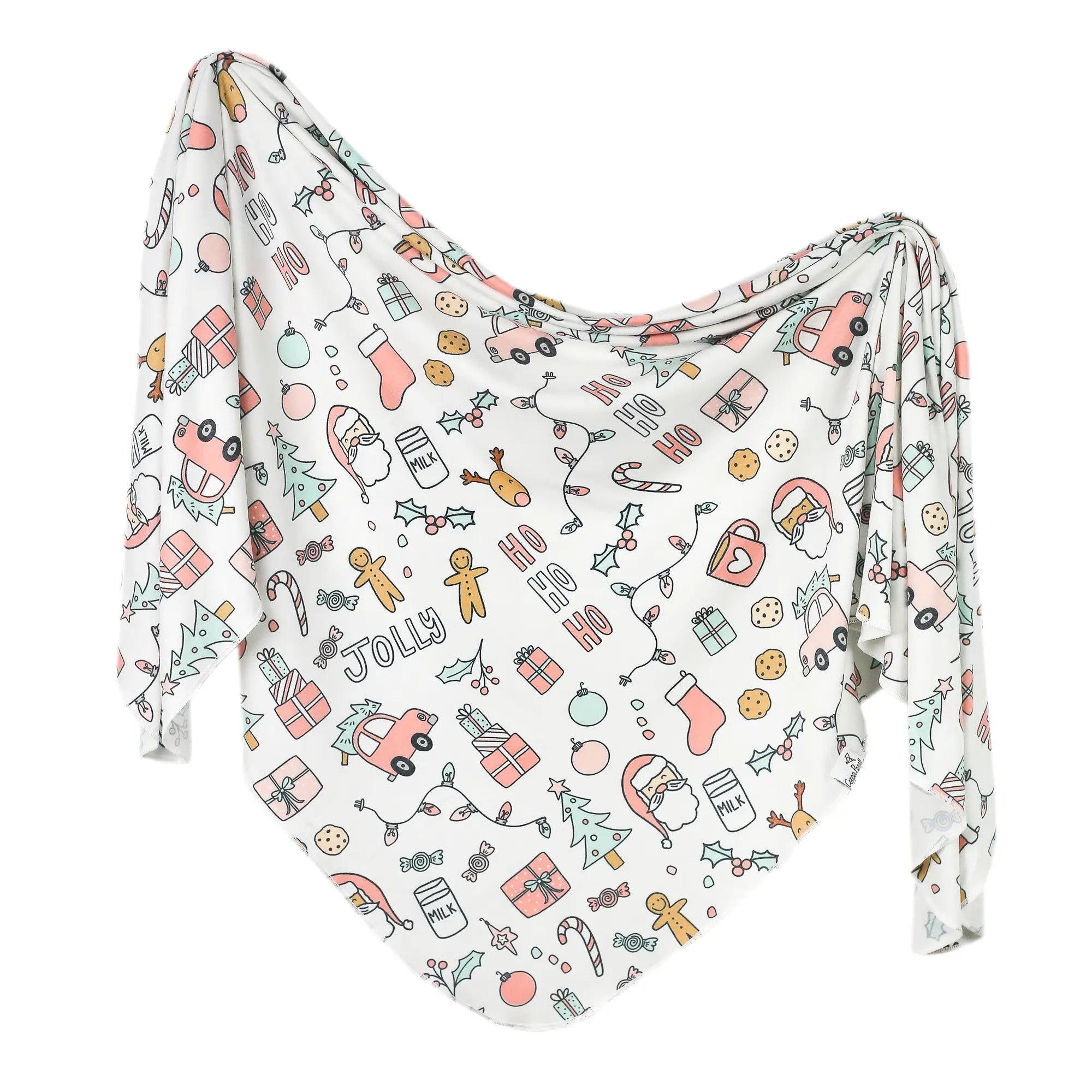 Copper Pearl Knit Swaddle Blanket