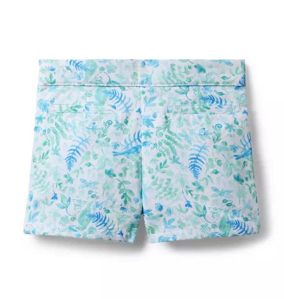 Floral Canvas Short