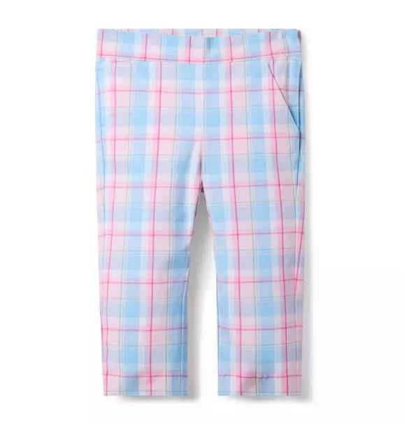 Plaid Canvas Pant