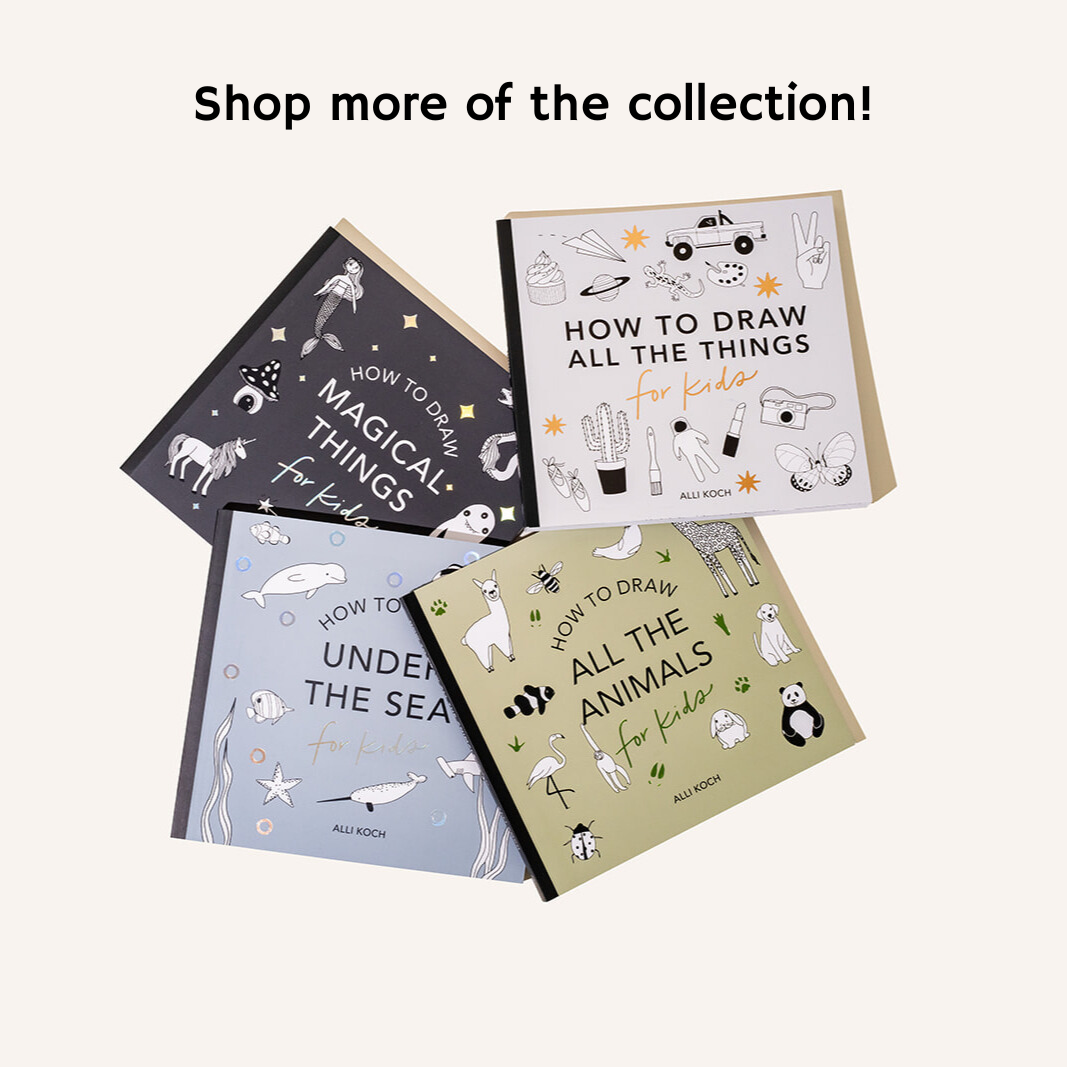 Travel Size How to Draw for Kids: All the Animals