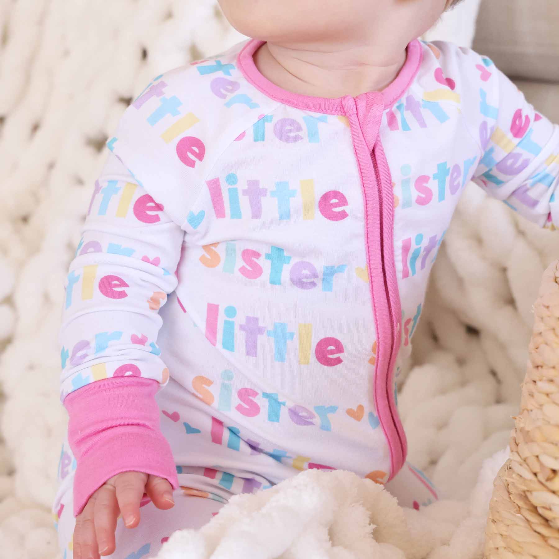 Convertible Zip Romper | Little Sibling