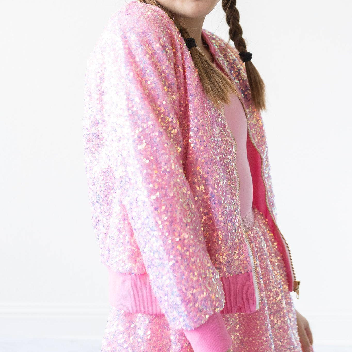 Bubblegum Pink Sequin Jacket