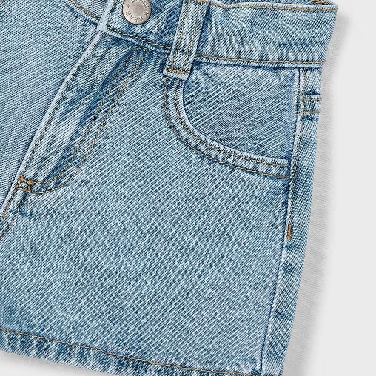 Light Denim Shorts