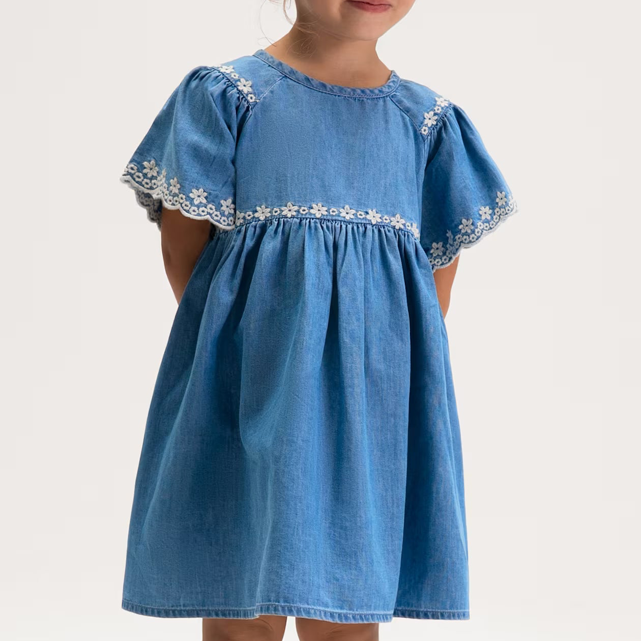 Floral Embroidered Dress