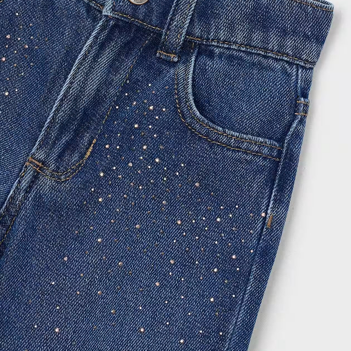 Girl Printed Denim