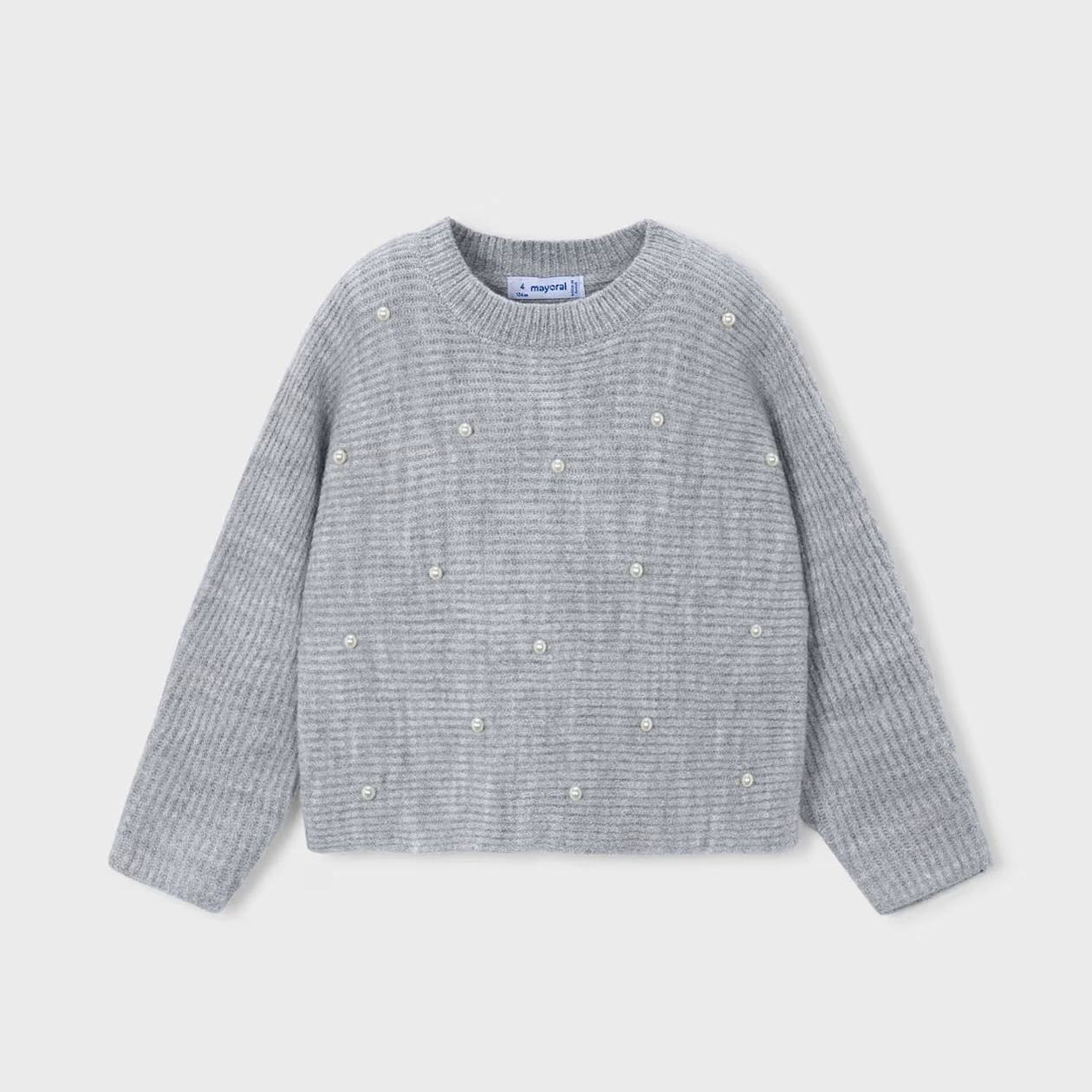 Embellished Sweater | Grey