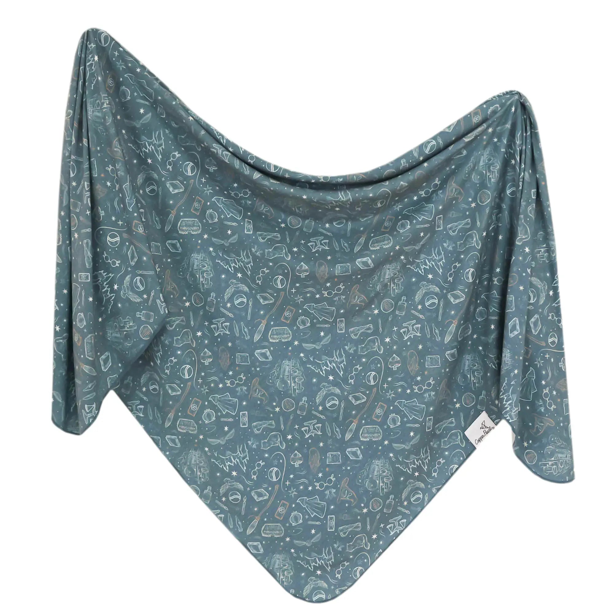 Copper Pearl Knit Swaddle Blanket