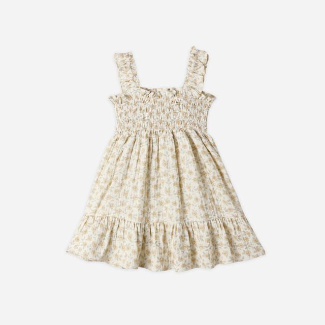 Sutton Dress | Yellow Floral
