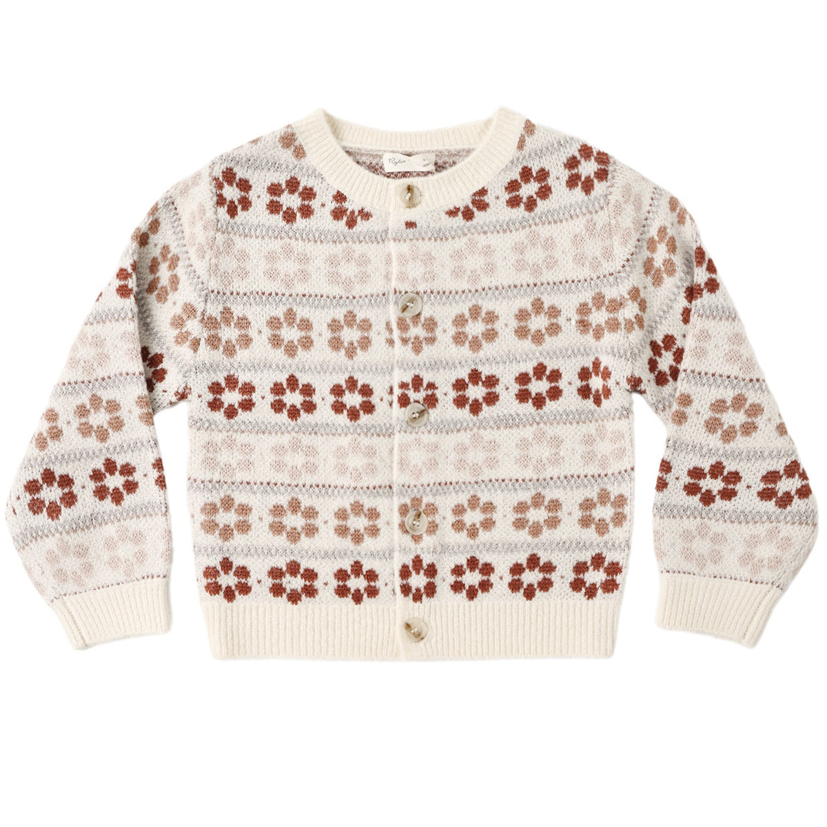 Cheyenne Cardigan | Flower Fair Isle