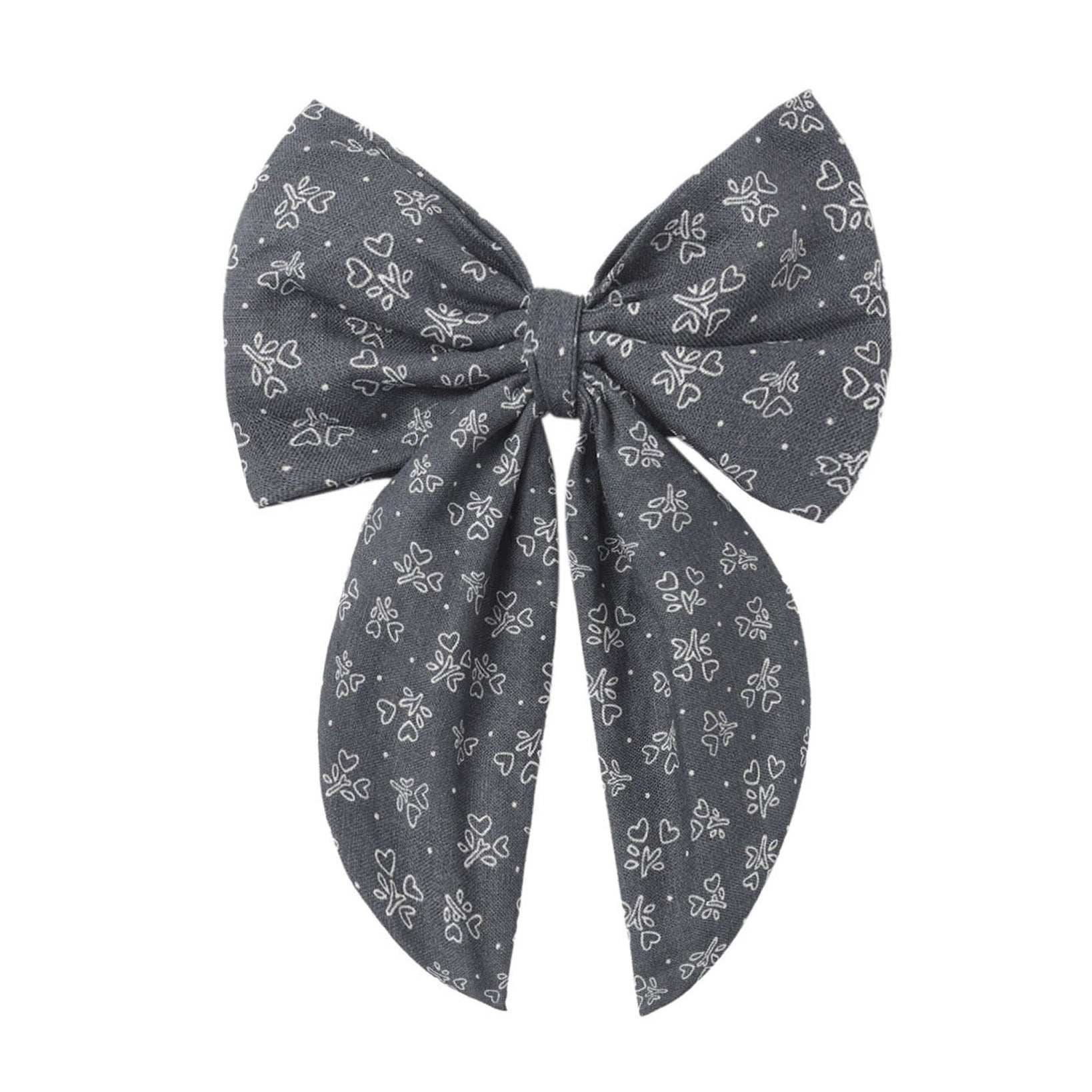 Oversized Bow | Heart Ditsy