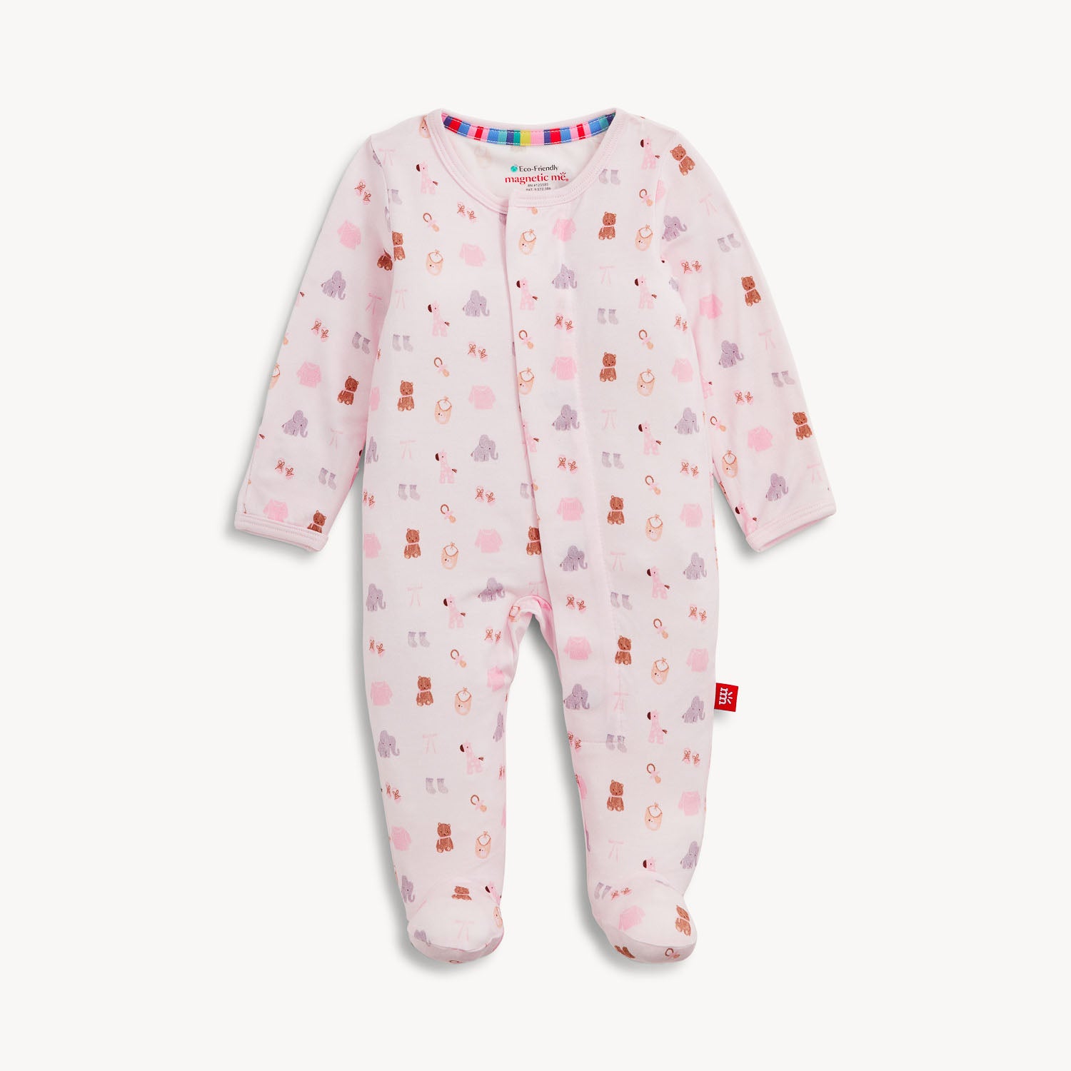 Magnetic Me Footie | Nursery Nostalgia Pink