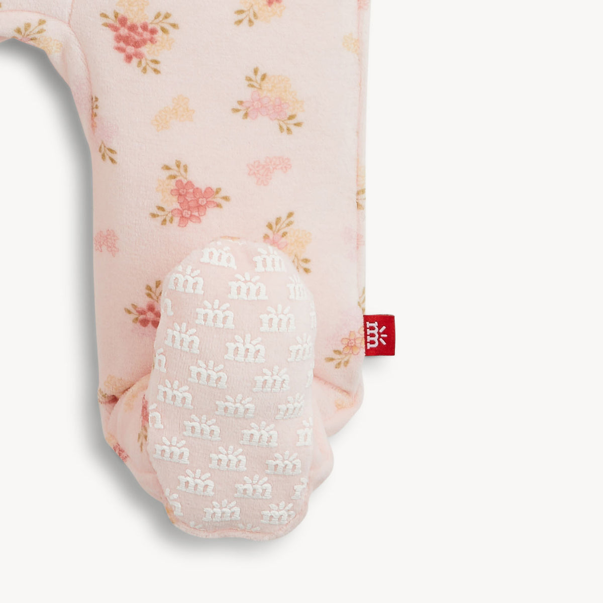 Magnetic Me Velour Footie | Floral