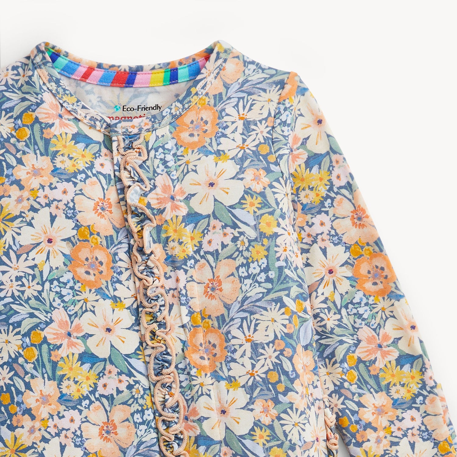 Magnetic Me Ruffle Footie | Flora