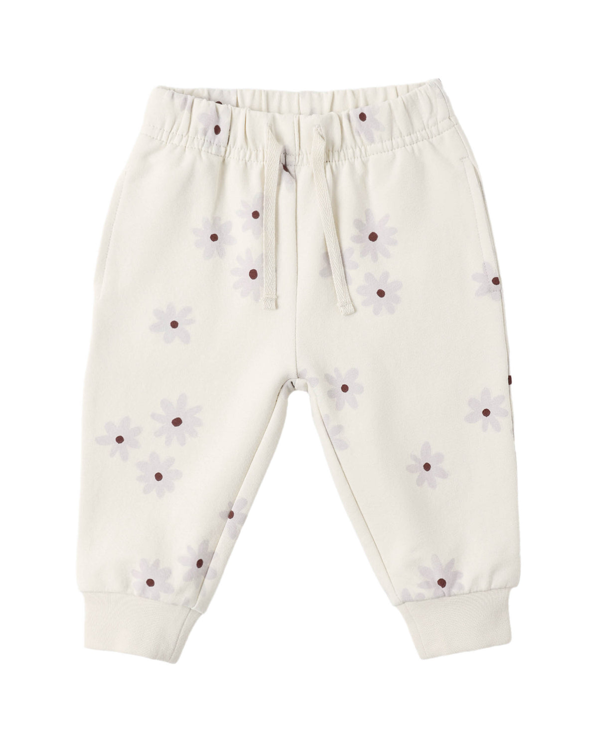 Ruffle Fleece Sweatshirt + Sweatpants | Blue Daisy