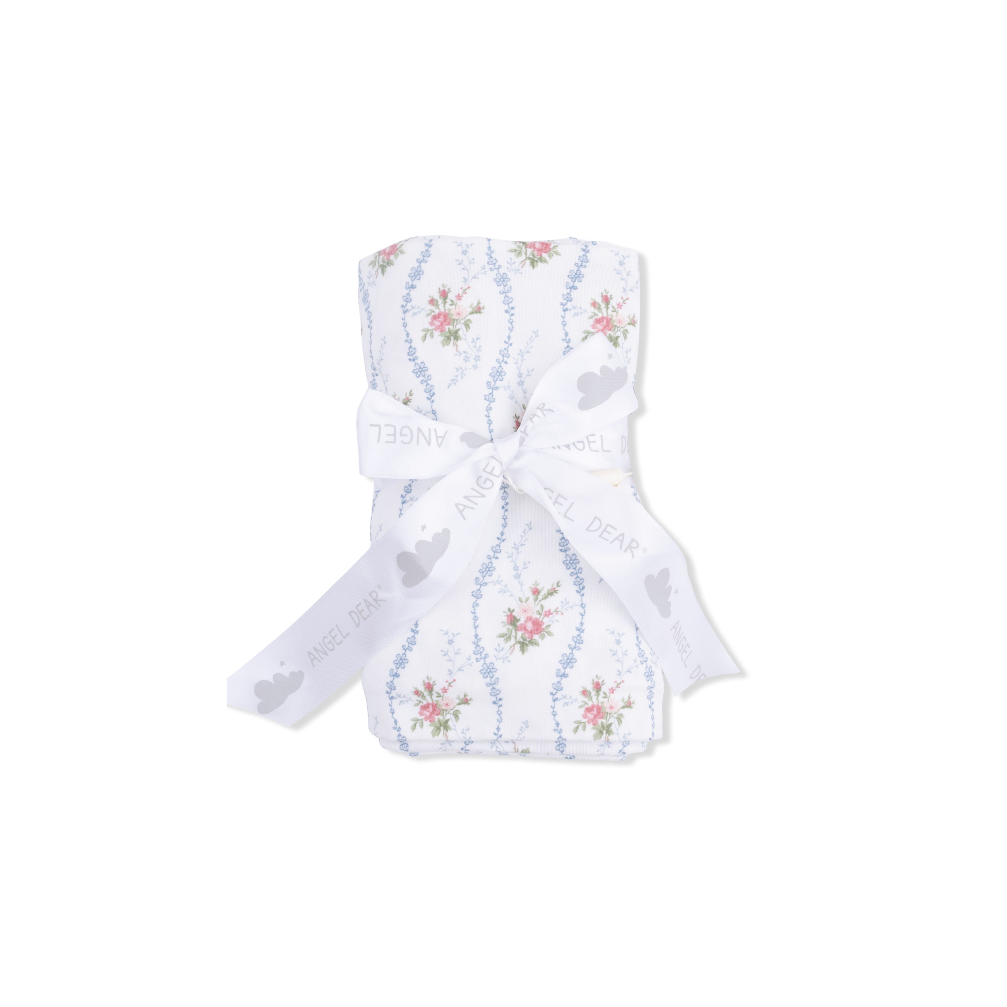 Swaddle Blanket | Heirloom Rose Stripe