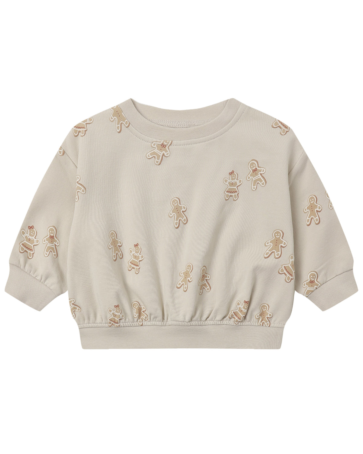 Relaxed Fleece Sweatshirt + Sweatpants | Gingerbread
