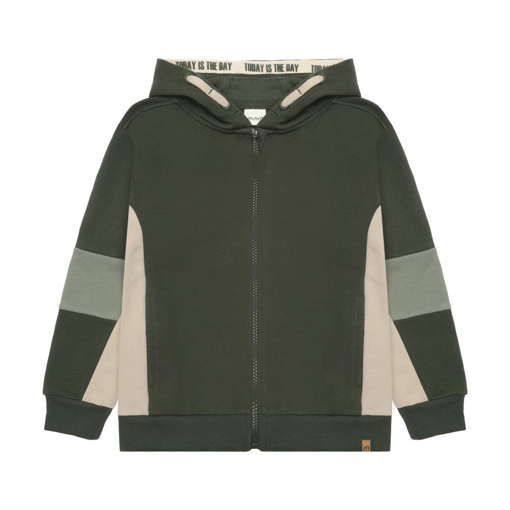 Zip Up Sweatshirt | Olive