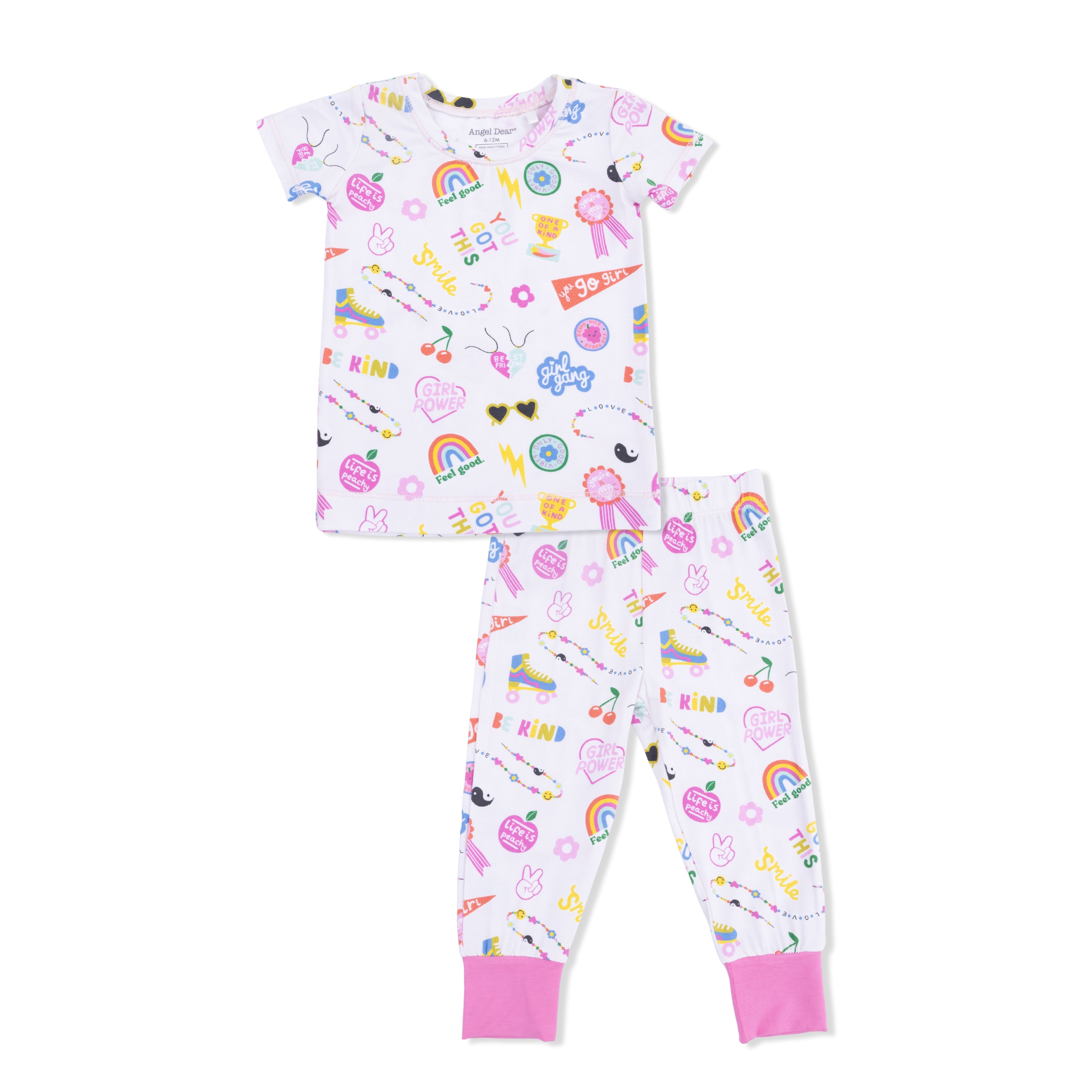 Short Sleeve Loungewear Set | Girl Power