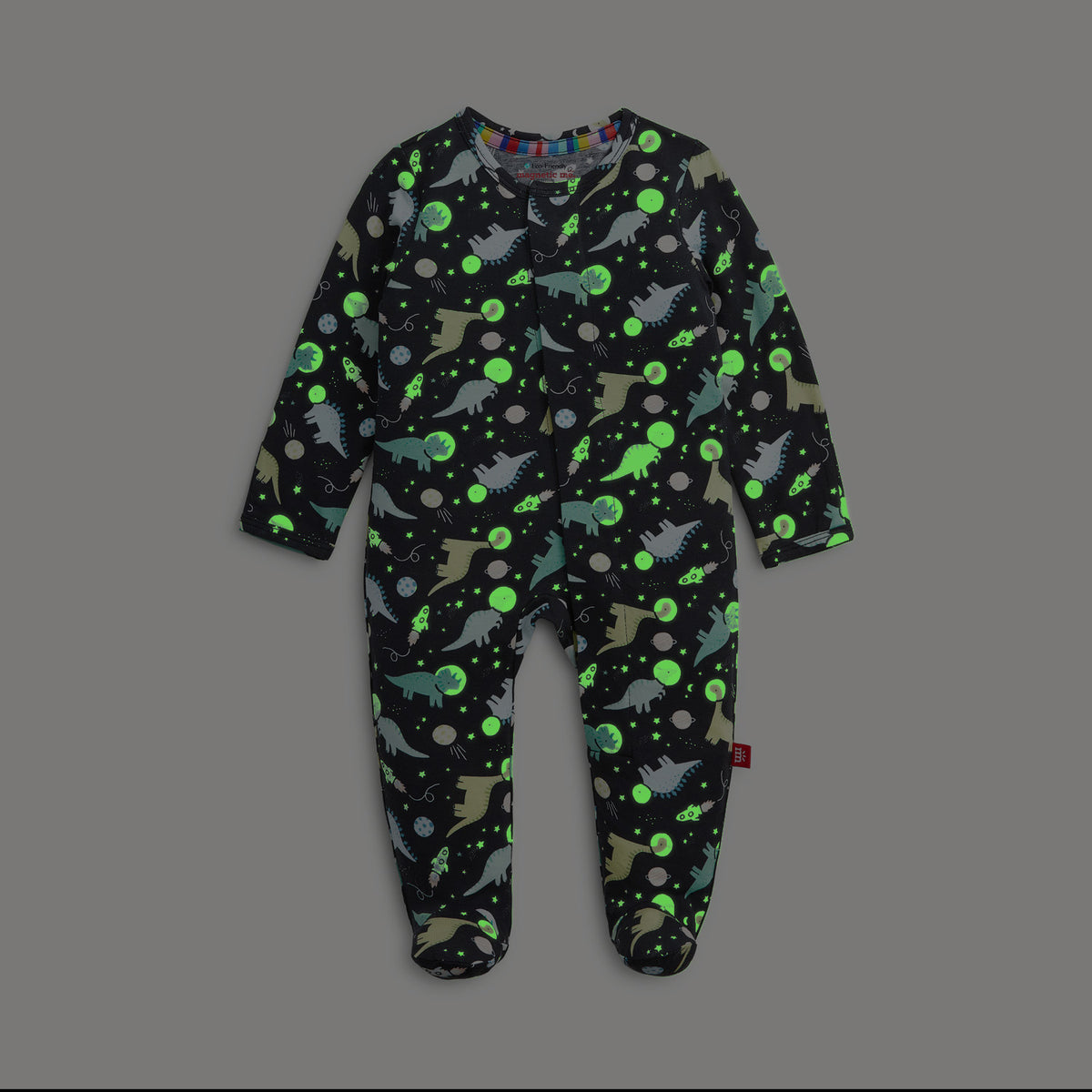 Magnetic Me Footie | Astroceratops (Glow in the Dark)