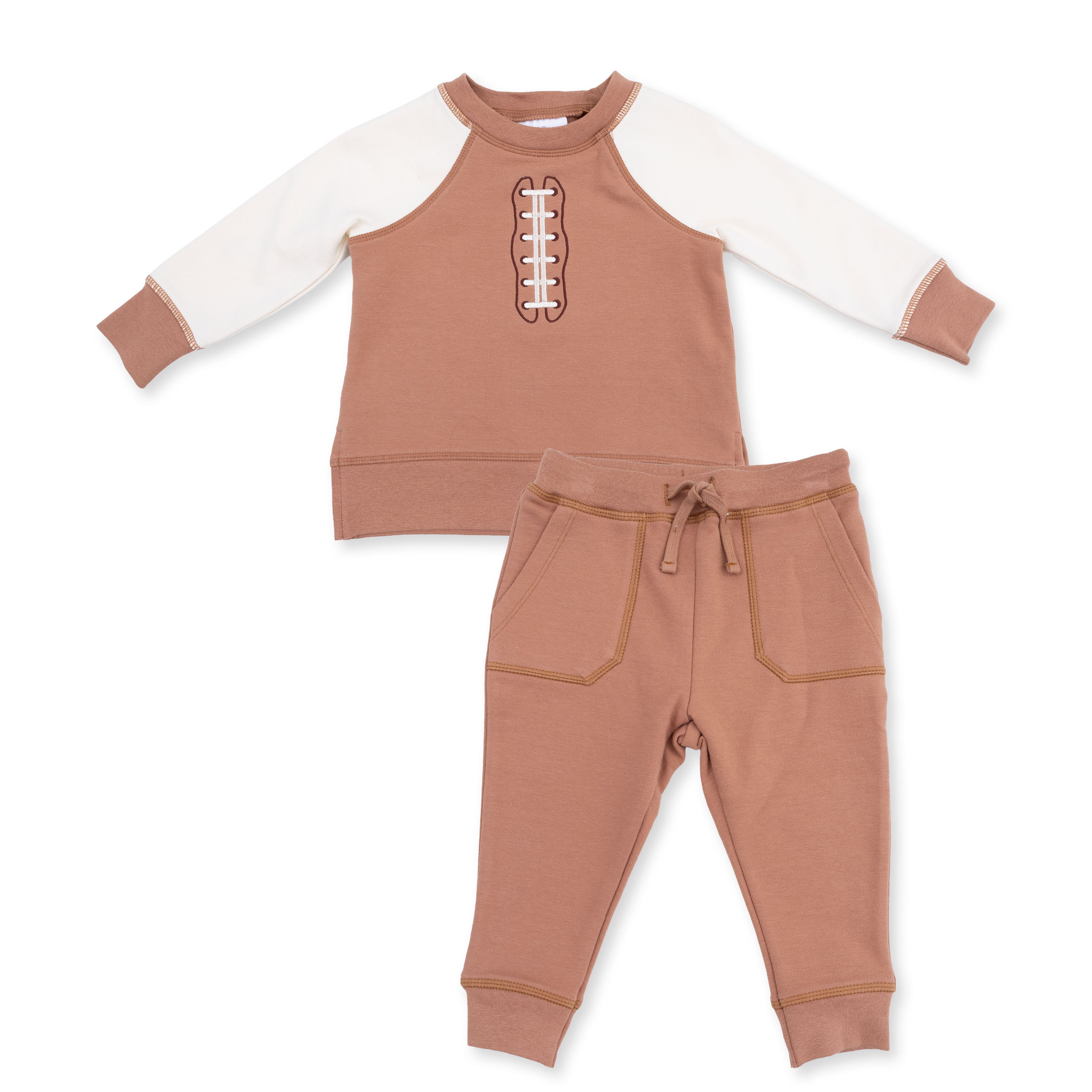 Sweatshirt & Jogger Set | Football Laces