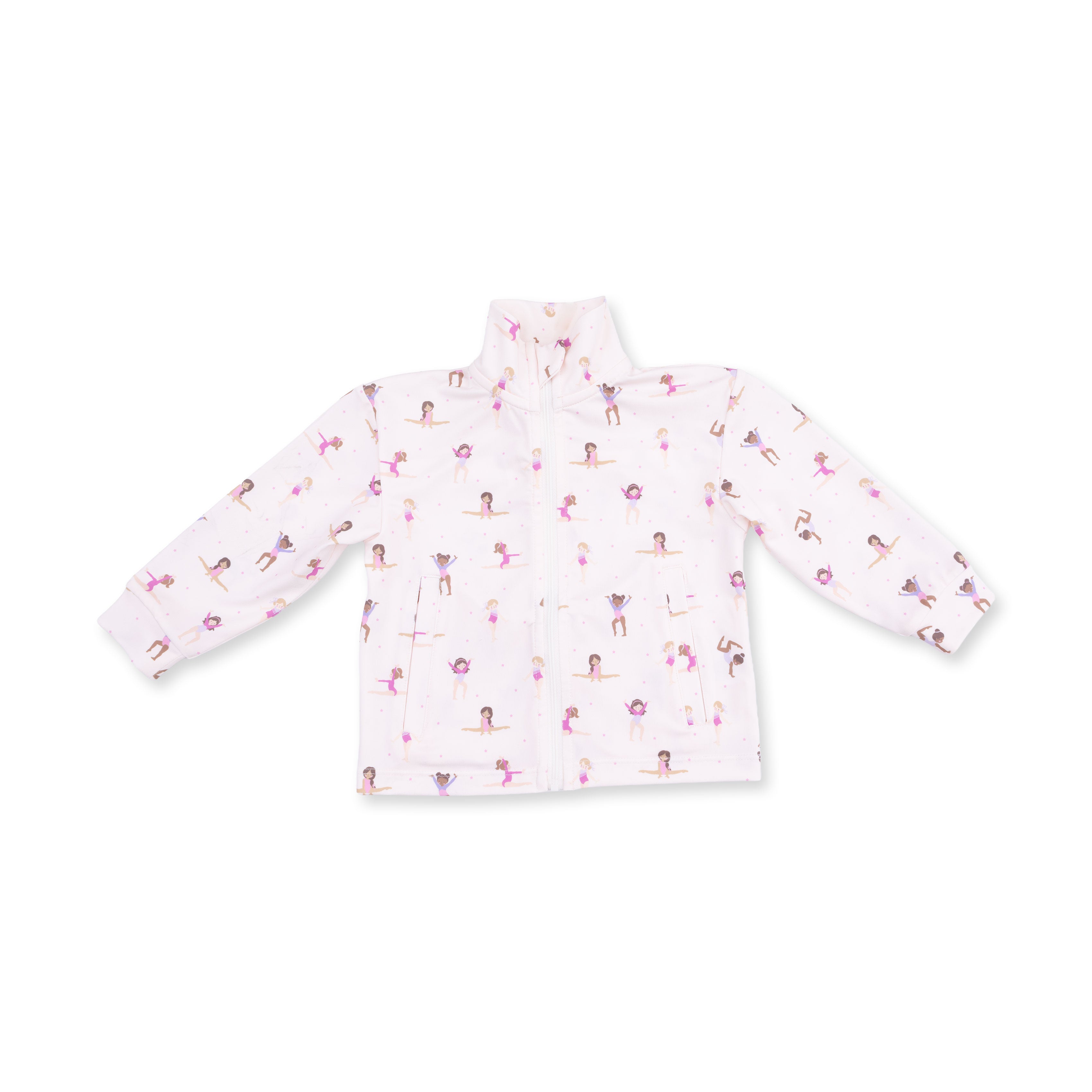 Mock Neck Activewear Jacket | Tiny Tumblers