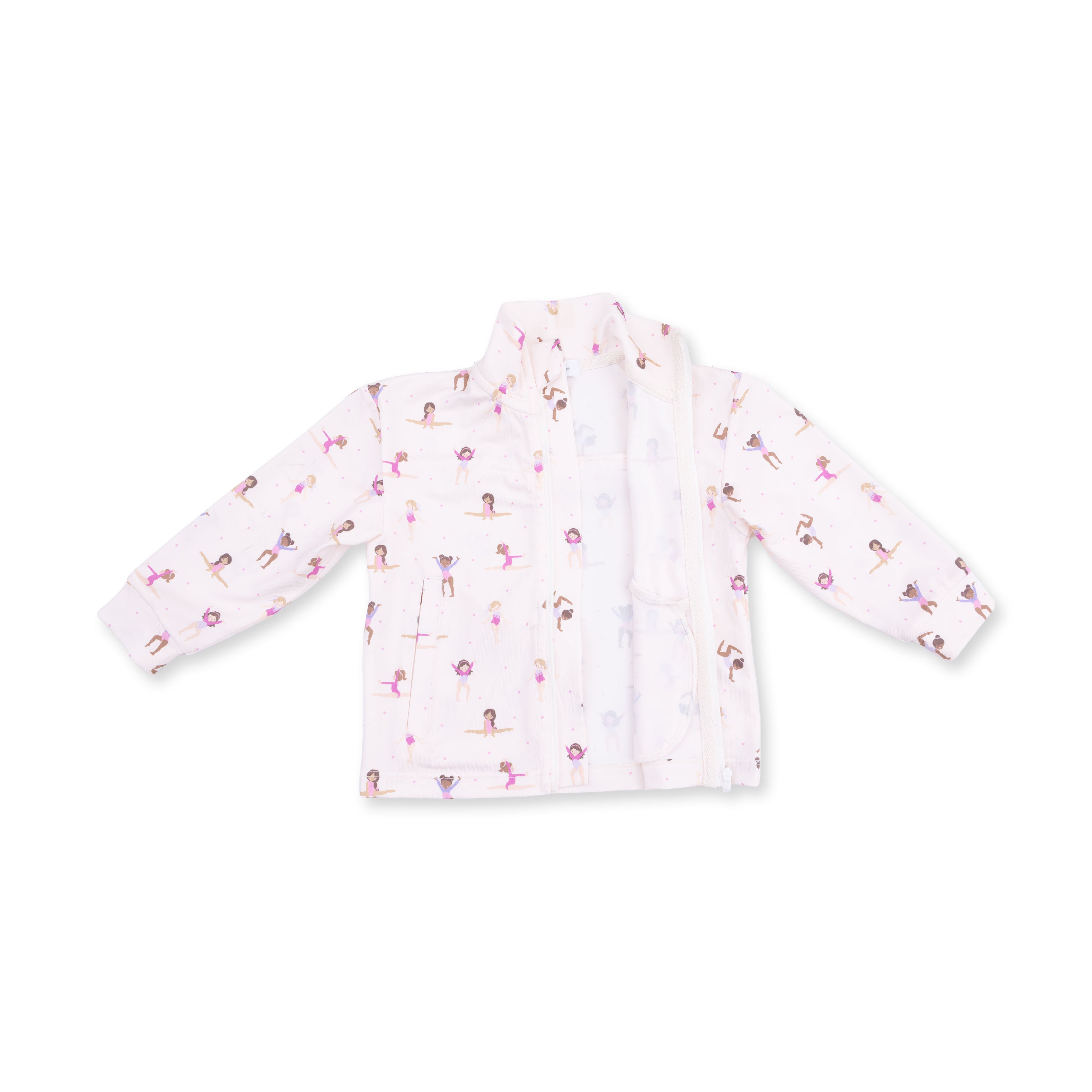 Mock Neck Activewear Jacket | Tiny Tumblers