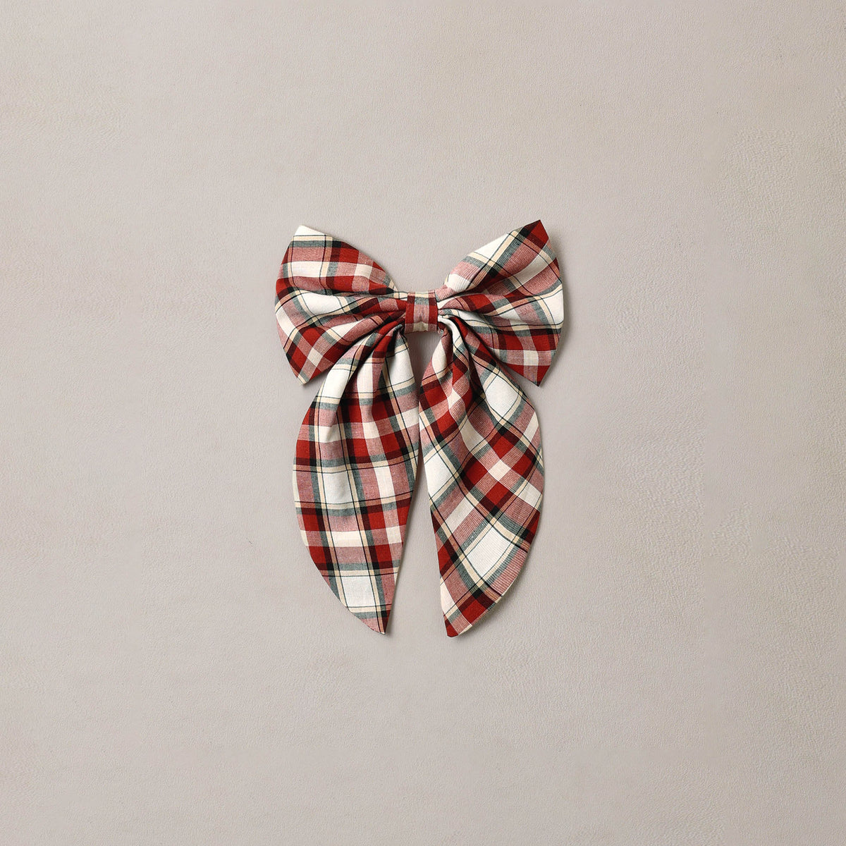 Everly Bow | Holiday Tartan