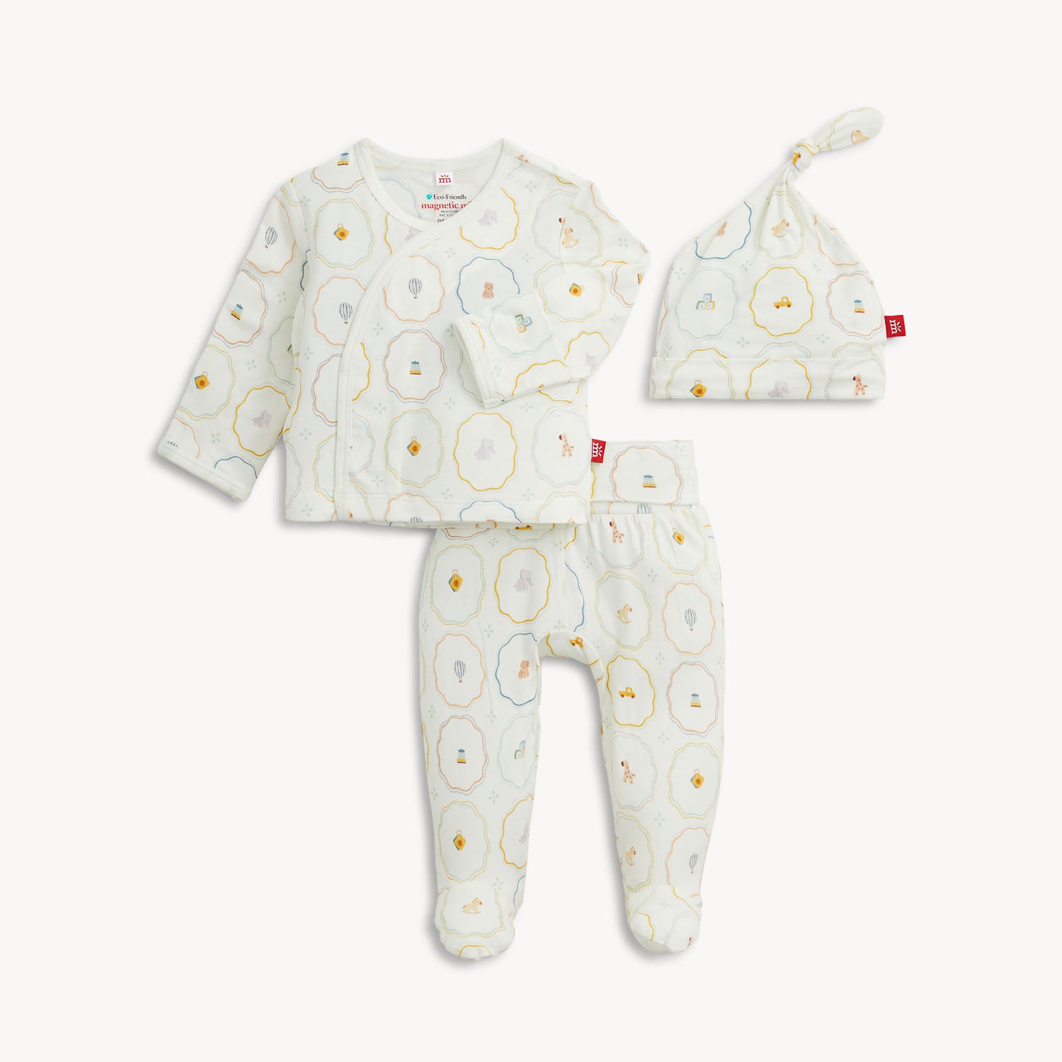 Magnetic Me Kimono Set | Nursery Magic Cream