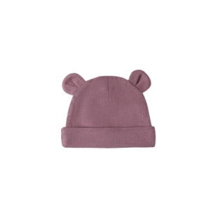 Baby Bear Beanie || Mulberry